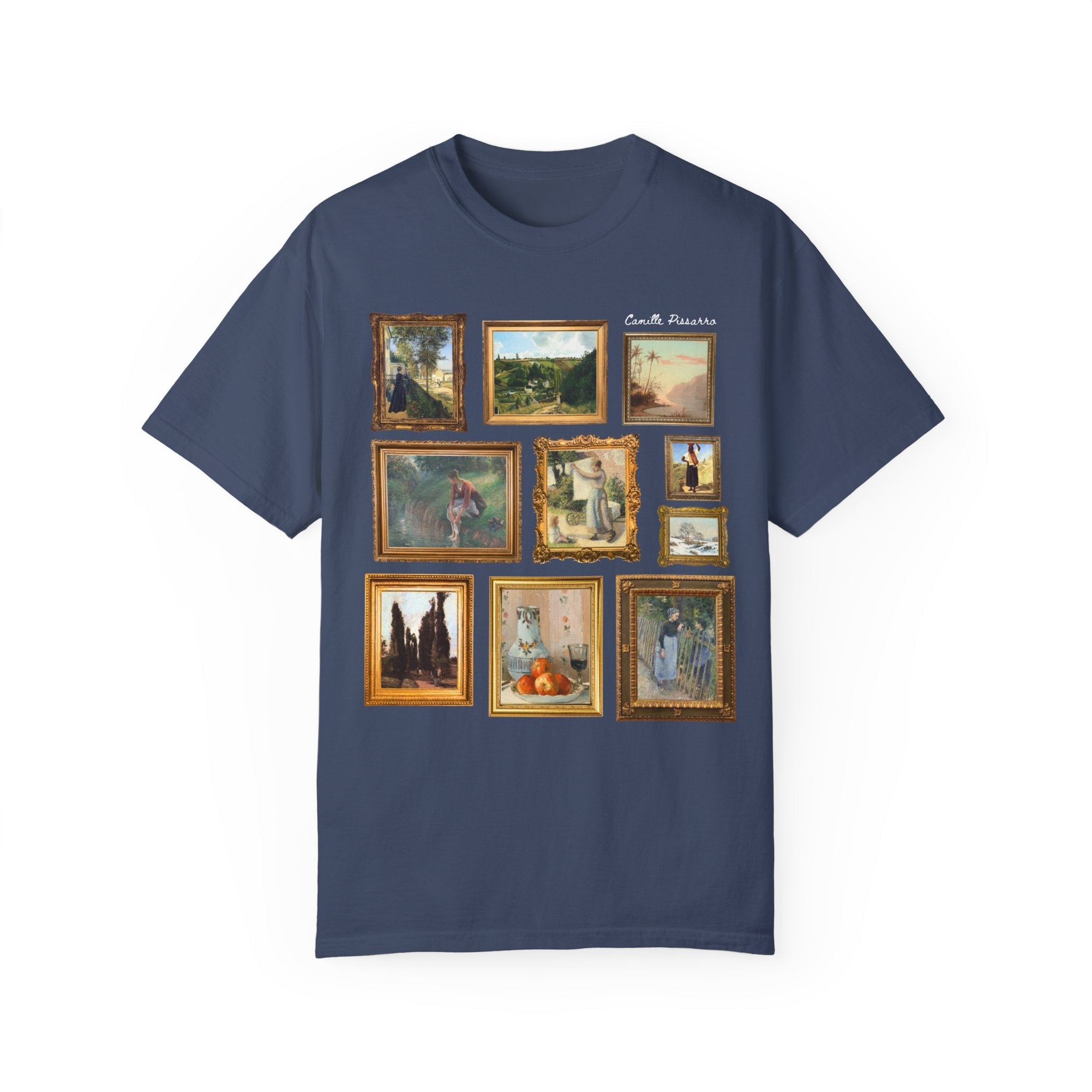 Camille Pissarro Art History Shirt: Famous Impressionist Paintings, Post - Impressionist Art Movement, 19th Century Art, Humanites Major Gift - Opal and June