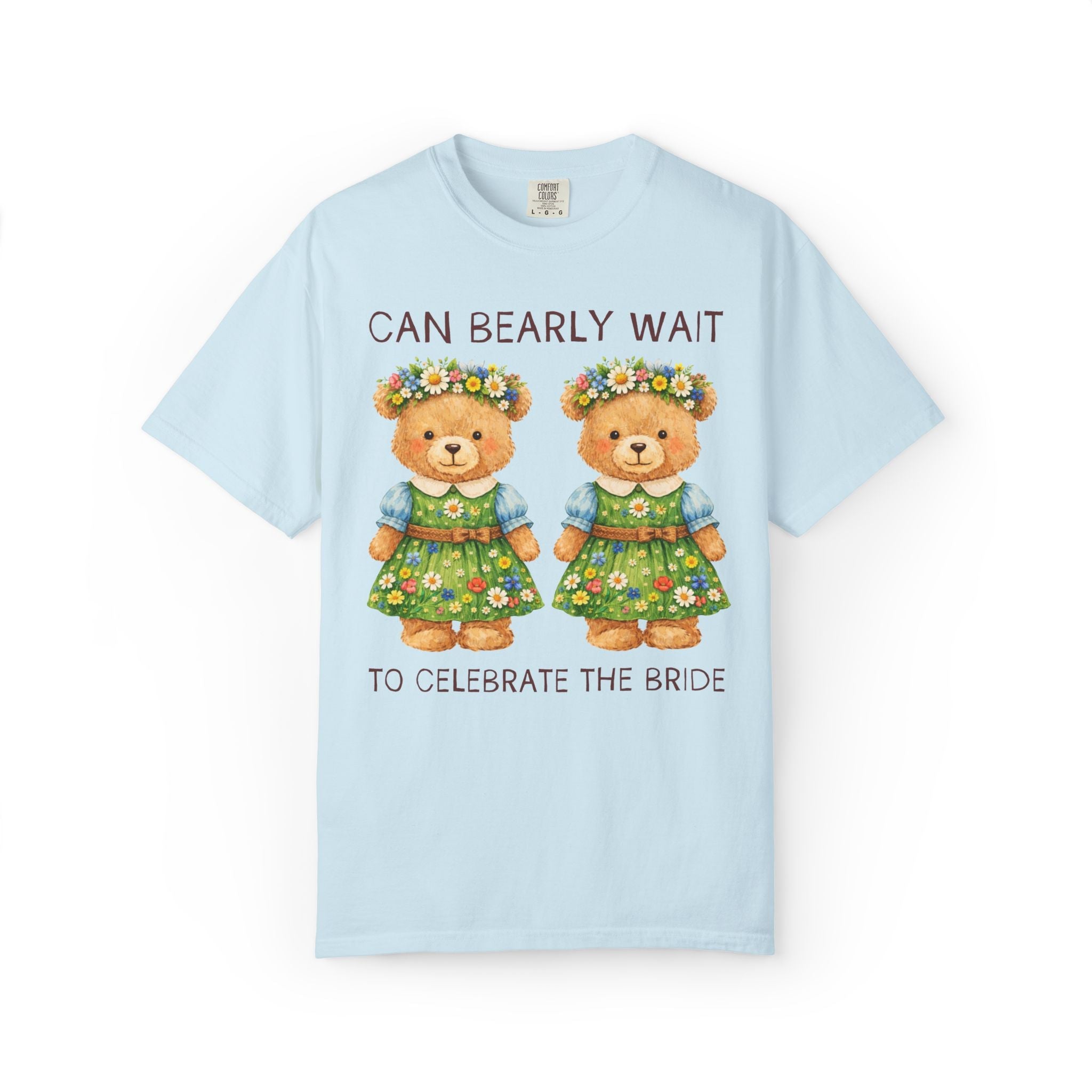 Can Bearly Wait To Be Married Bachelorette Tee: Two Brides - Opal and June