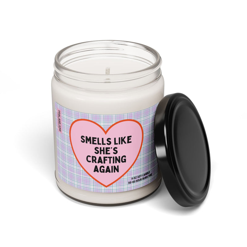 Candle: Smells Like She's Crafting - Opal and June