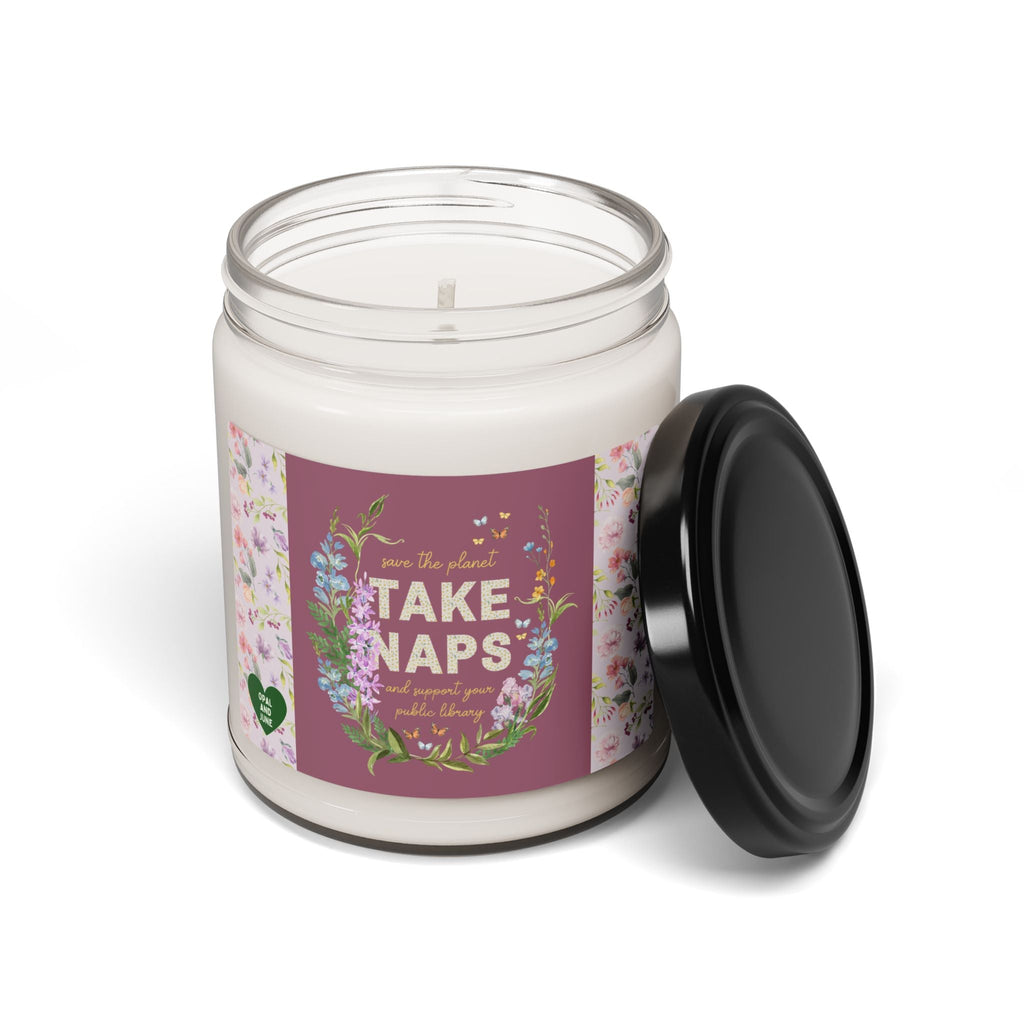 Candle: Take Naps + Save the Planet - Opal and June