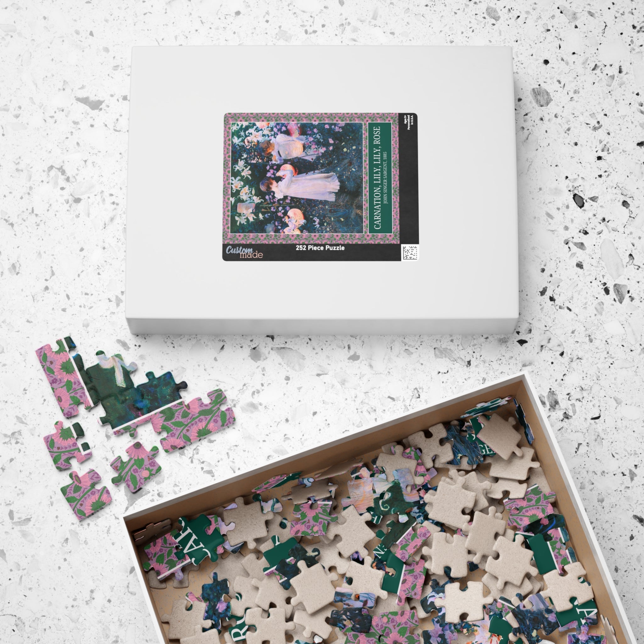 Carnation Lily Lily Rose by John Singer Sargent - Opal and June