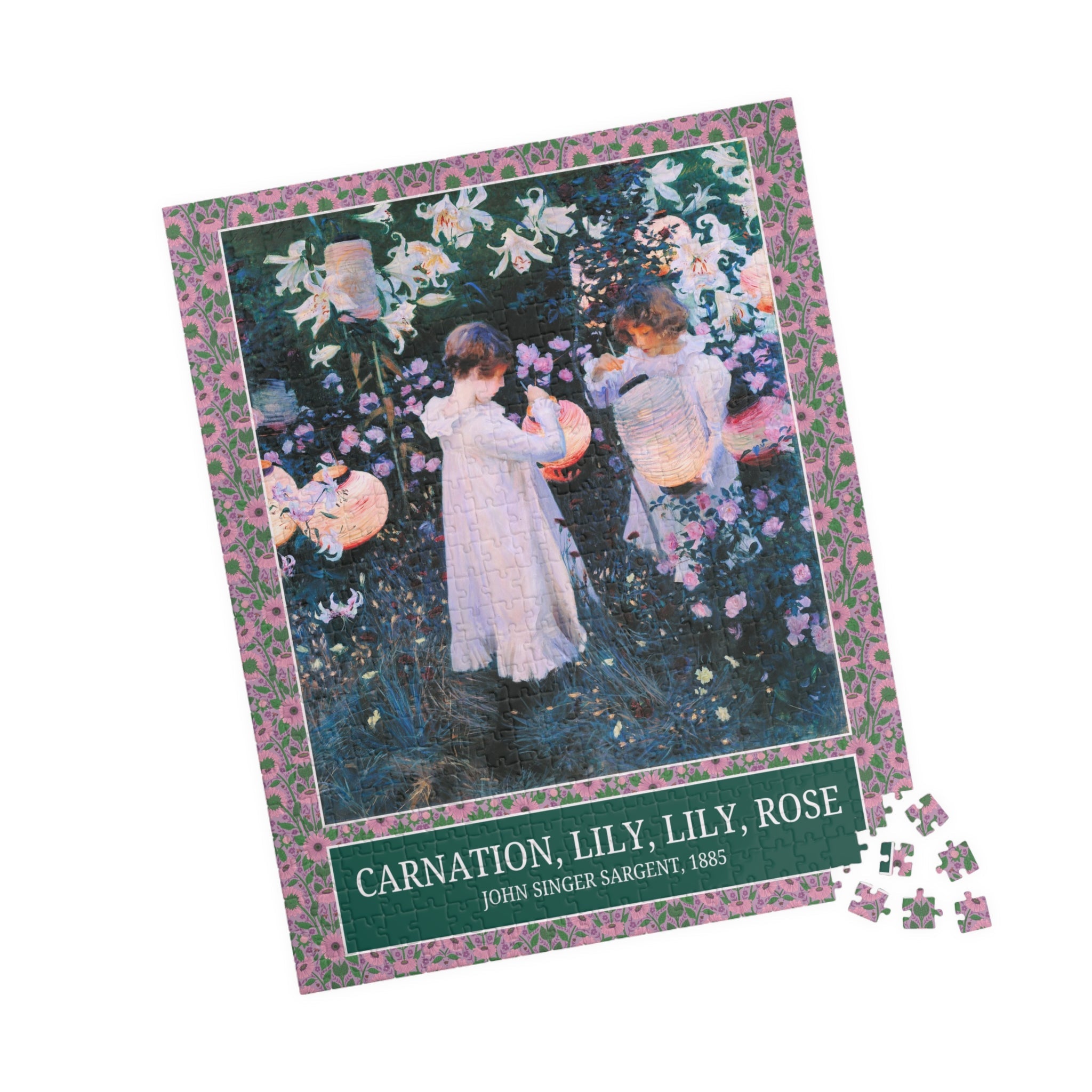 Carnation Lily Lily Rose by John Singer Sargent - Opal and June