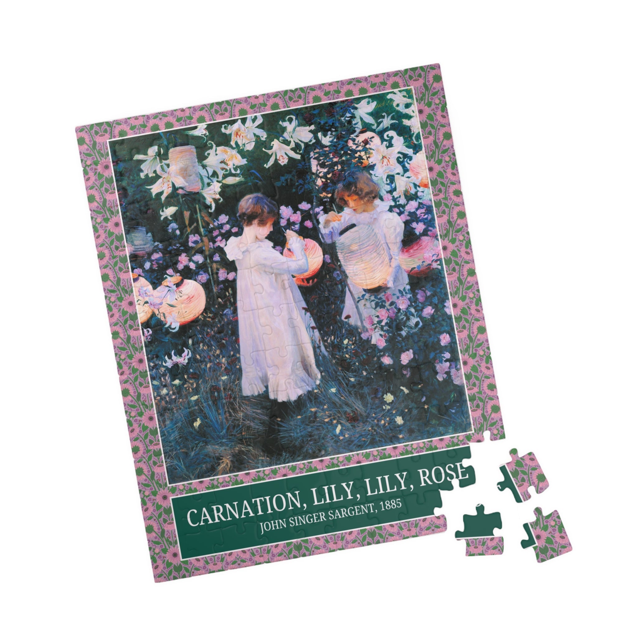 Carnation Lily Lily Rose by John Singer Sargent - Opal and June