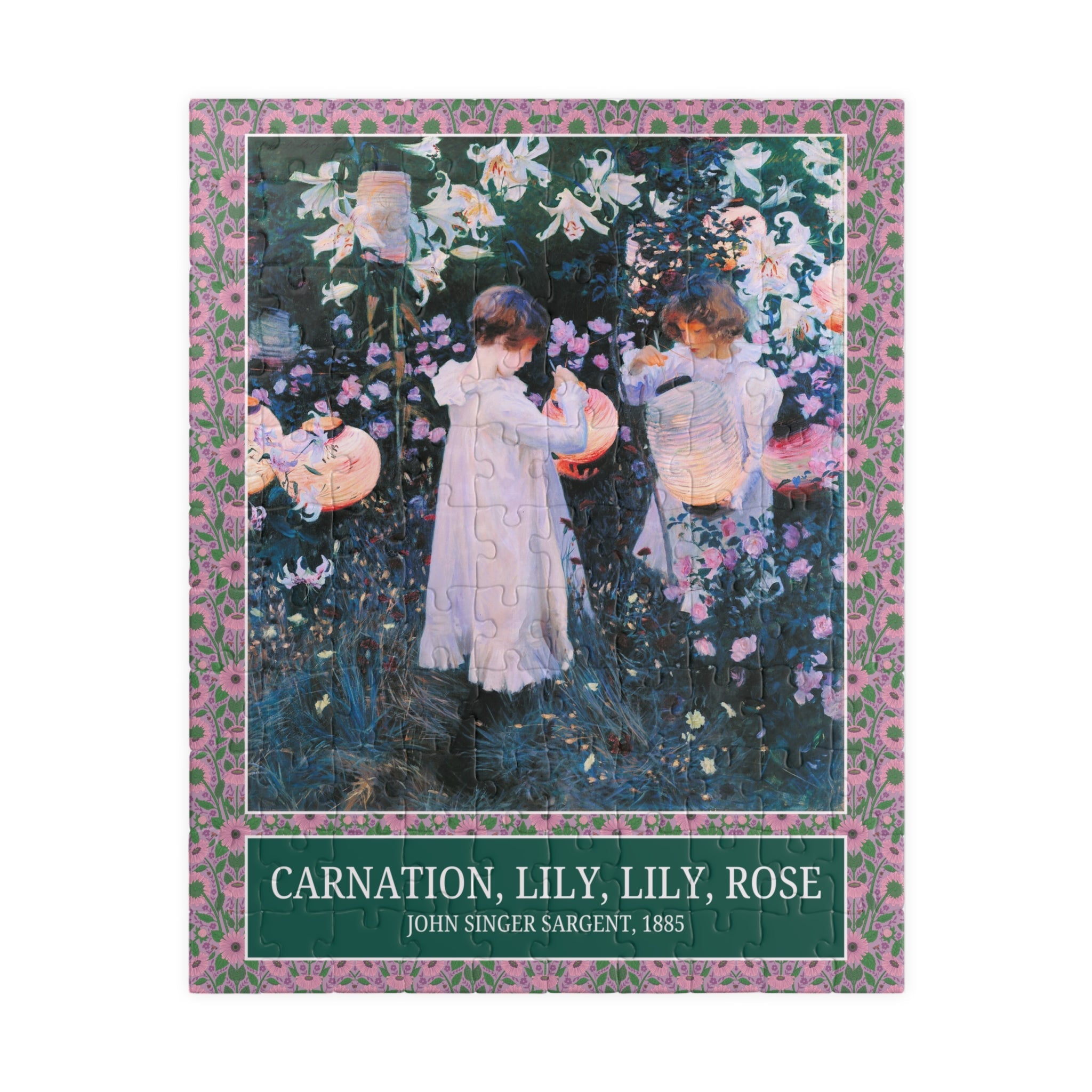 Carnation Lily Lily Rose by John Singer Sargent - Opal and June