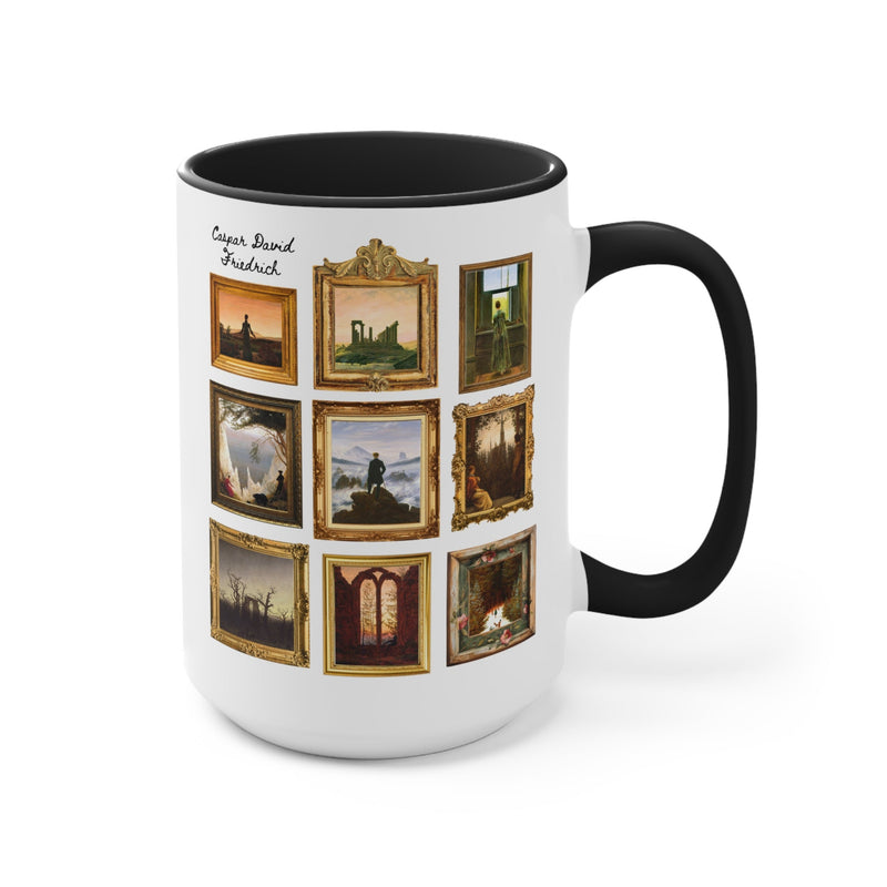 Caspar David Friedrich: German Ary History Coffee Mug, 19th Century European Romantic Art Landscapes, Famous Paintings, Humanities Major - Opal and June