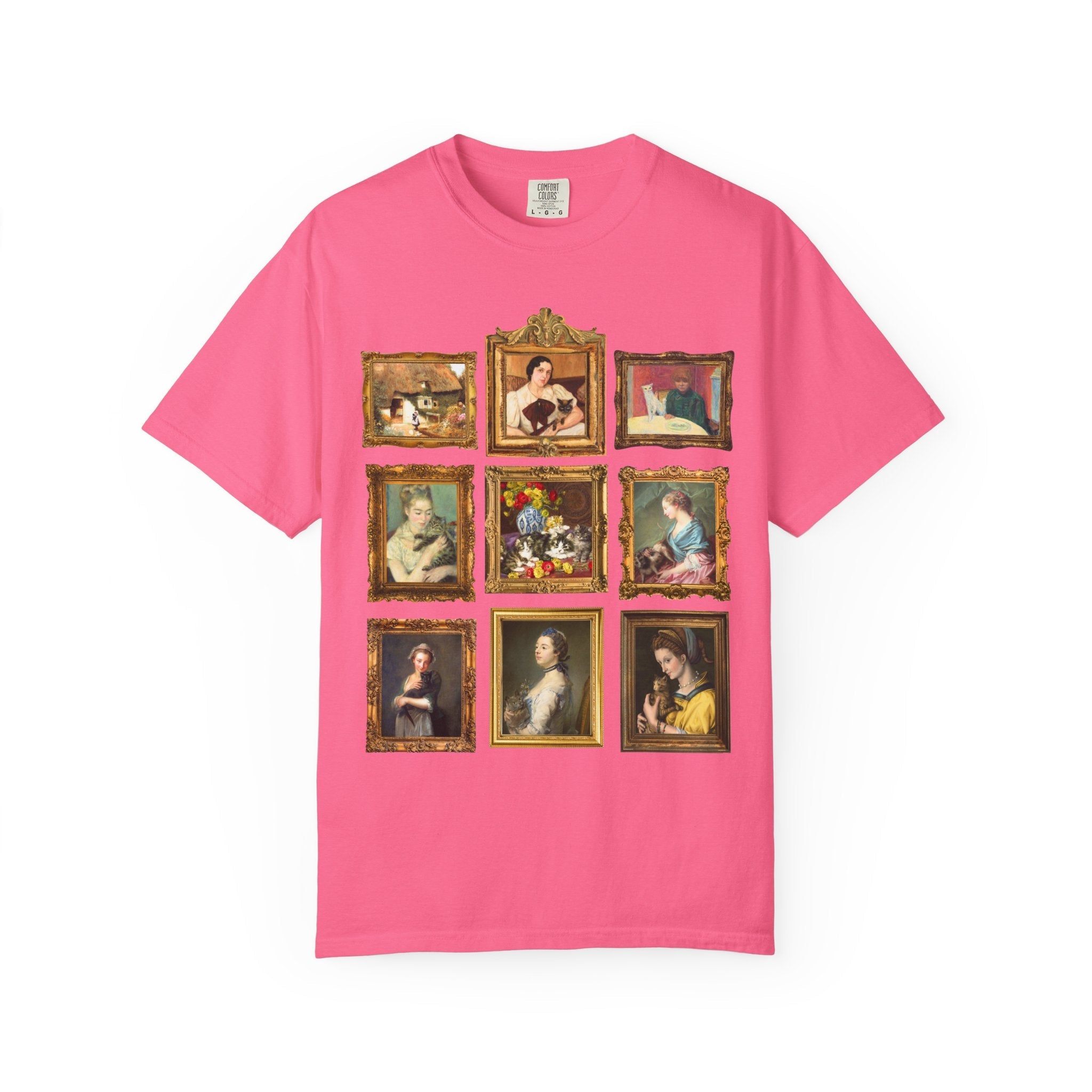 Cat Art History Tee - Opal and June