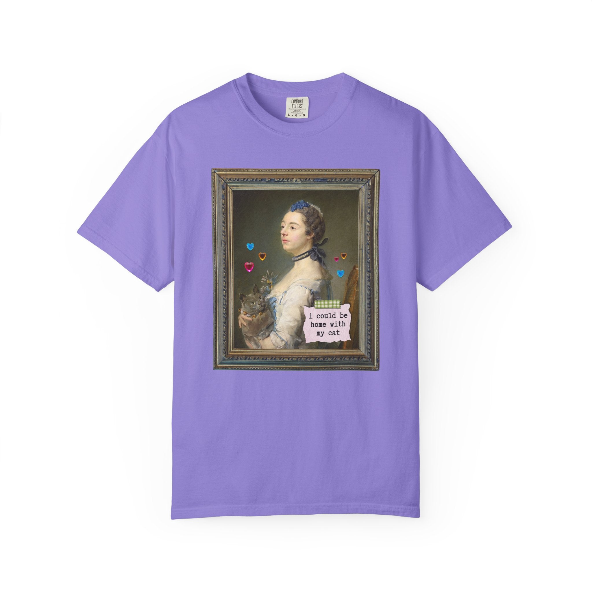 Cat Lover Art History Tee Shirt for Cat Mom or Cat Dad, Funny Saying Animal Lover T-Shirt for Cat Owner, Gift for Sister Who Loves Cats - Opal and June