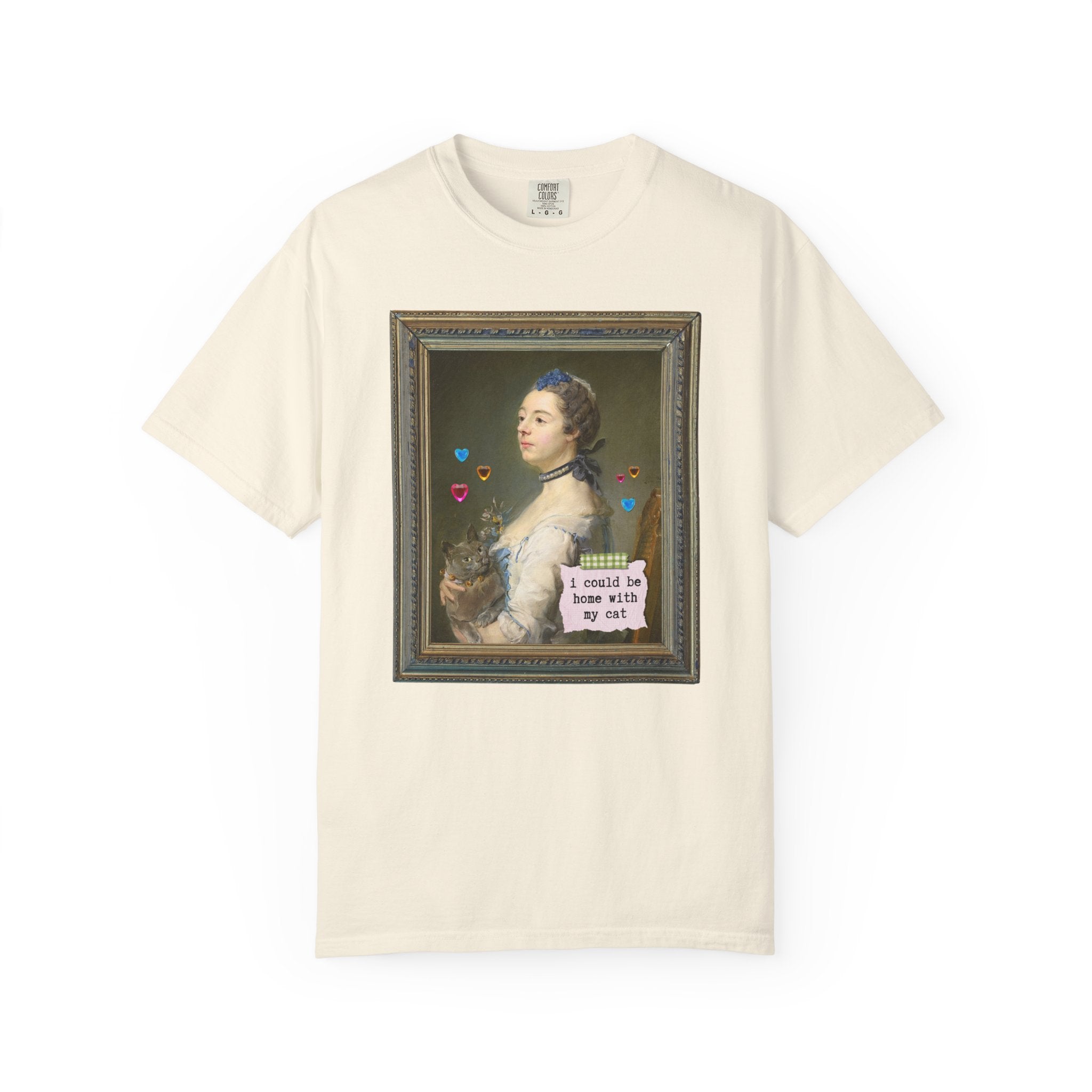 Cat Lover Art History Tee Shirt for Cat Mom or Cat Dad, Funny Saying Animal Lover T-Shirt for Cat Owner, Gift for Sister Who Loves Cats - Opal and June