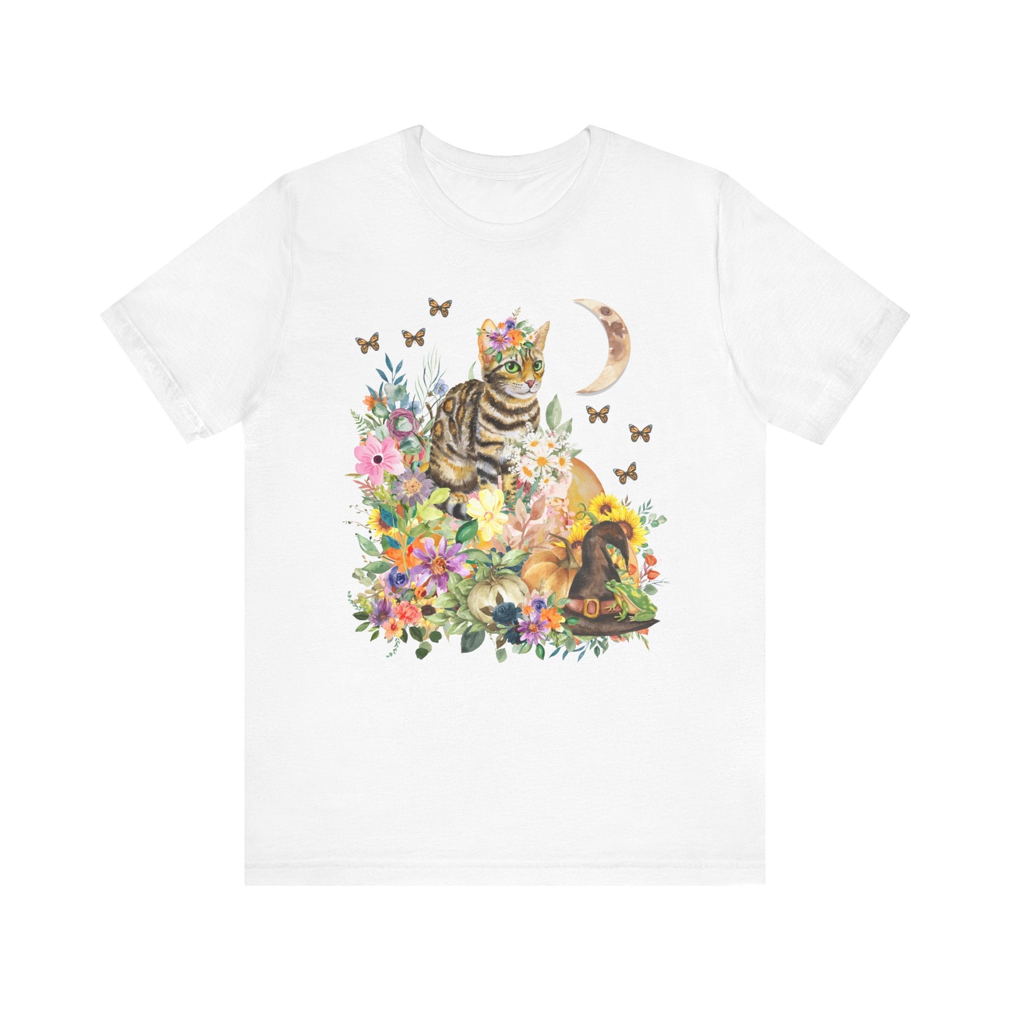 Cat T-Shirt for Fall: Cute Cottagecore Tee - Opal and June