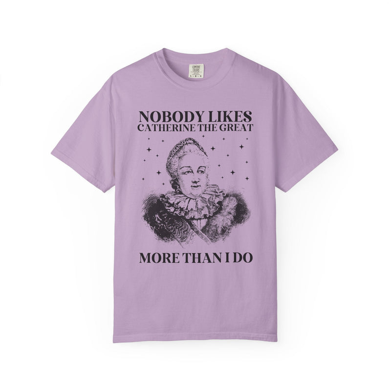 Catherine the Great Womens History Tee Shirt with Stars, 18th Century Russian History T-Shirt for History Professor or Royal History Buff - Opal and June