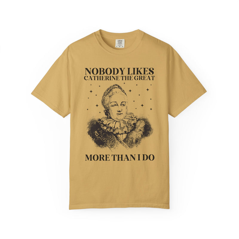 Catherine the Great Womens History Tee Shirt with Stars, 18th Century Russian History T-Shirt for History Professor or Royal History Buff - Opal and June