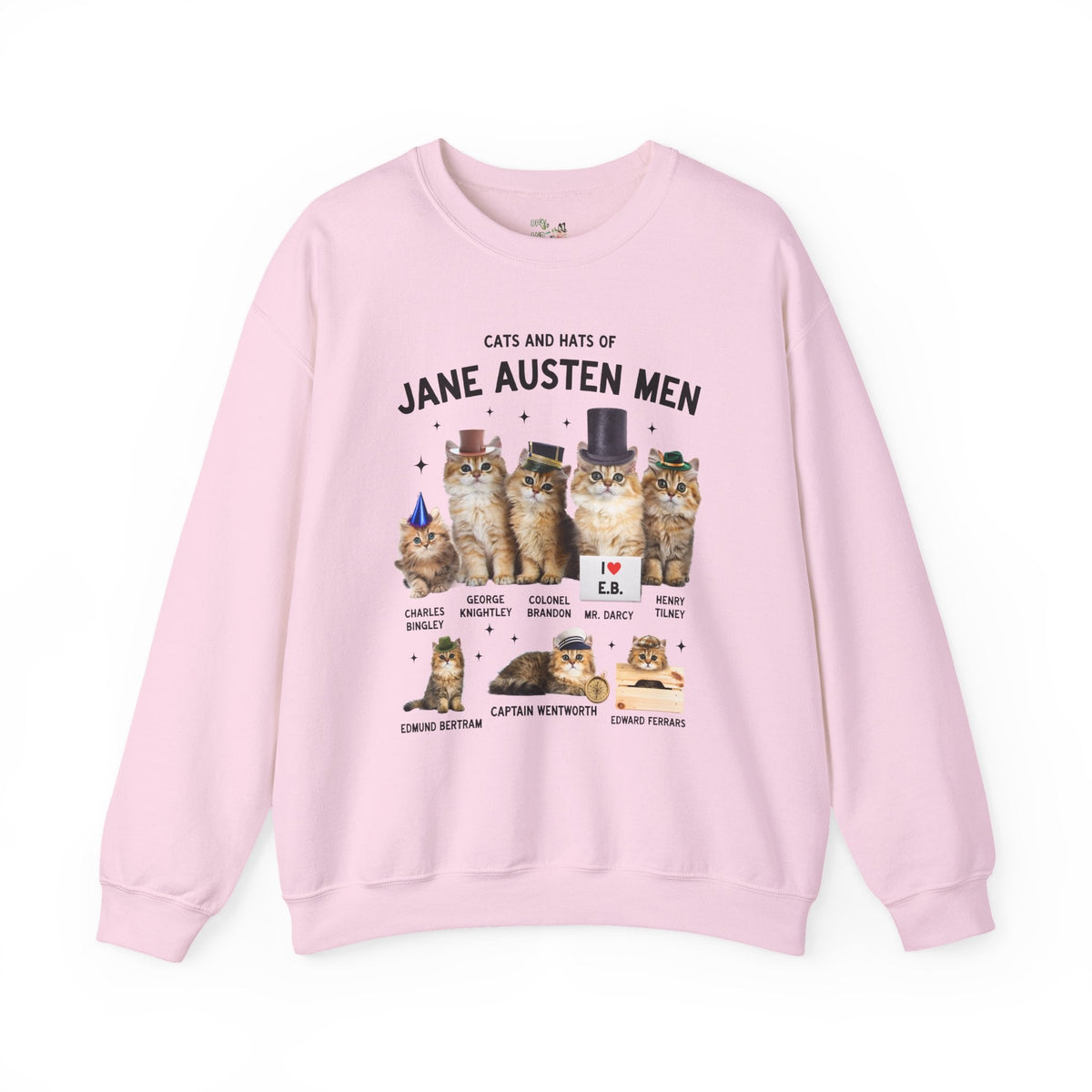 Cats and Hats of Jane Austen Men - Opal and June