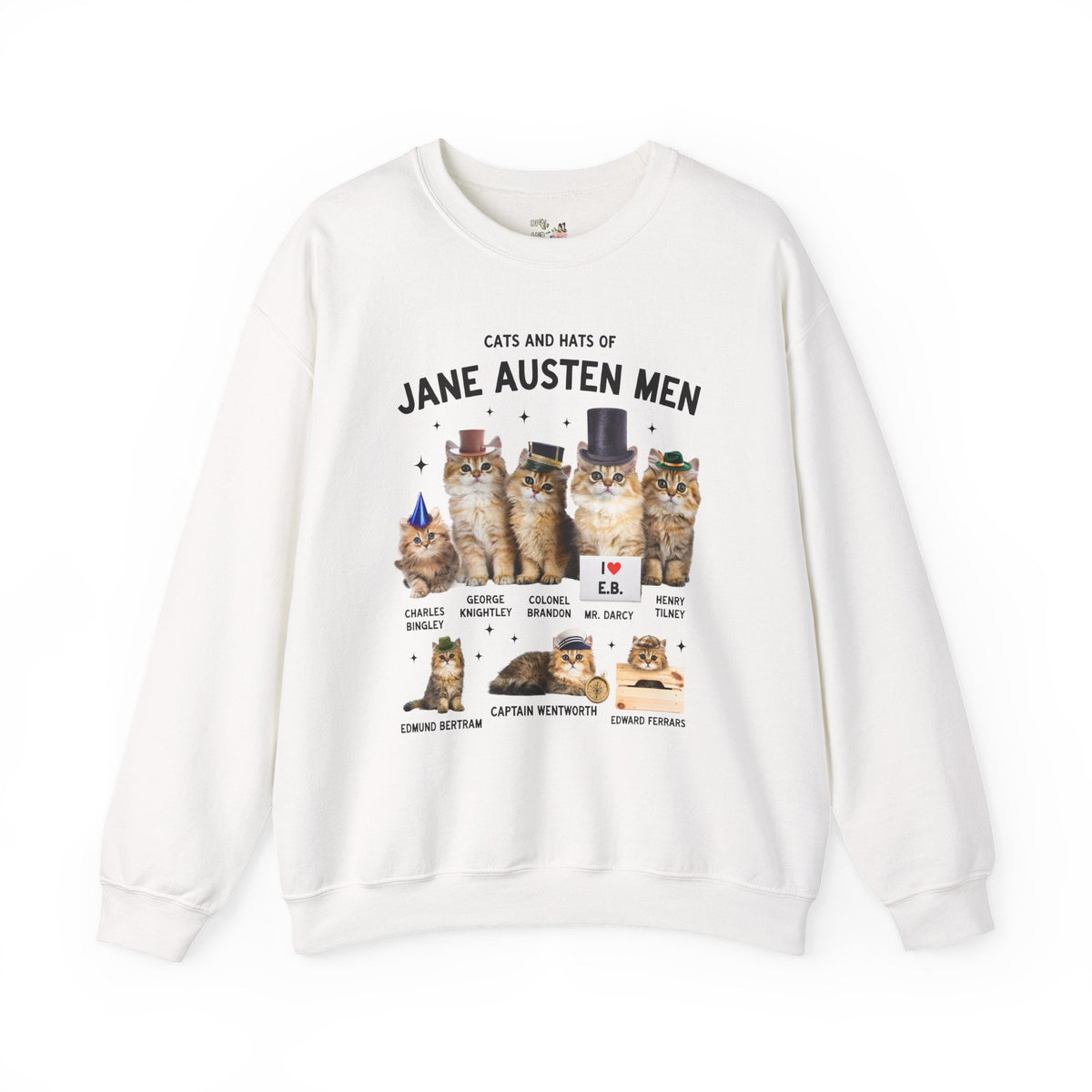 Cats and Hats of Jane Austen Men - Opal and June