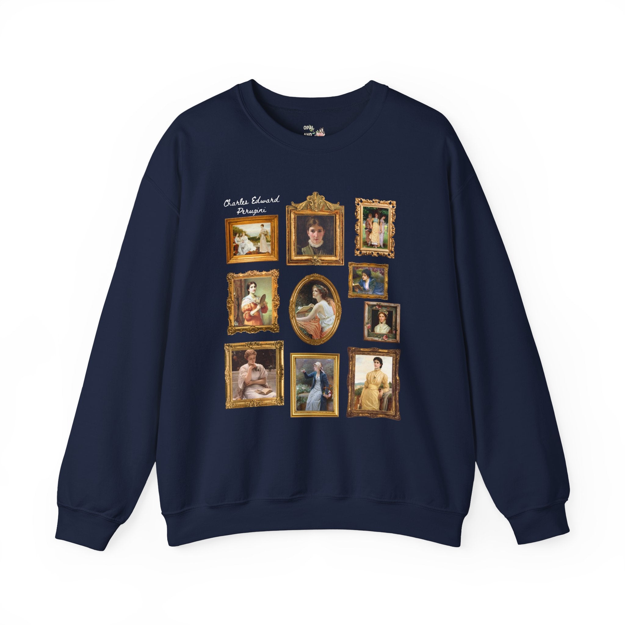 Charles Edward Perugini: Romantic and Victorian Art, Famous Paintings, Pre - Raphaelite European Art Movement, Humanites Major Sweatshirt - Opal and June