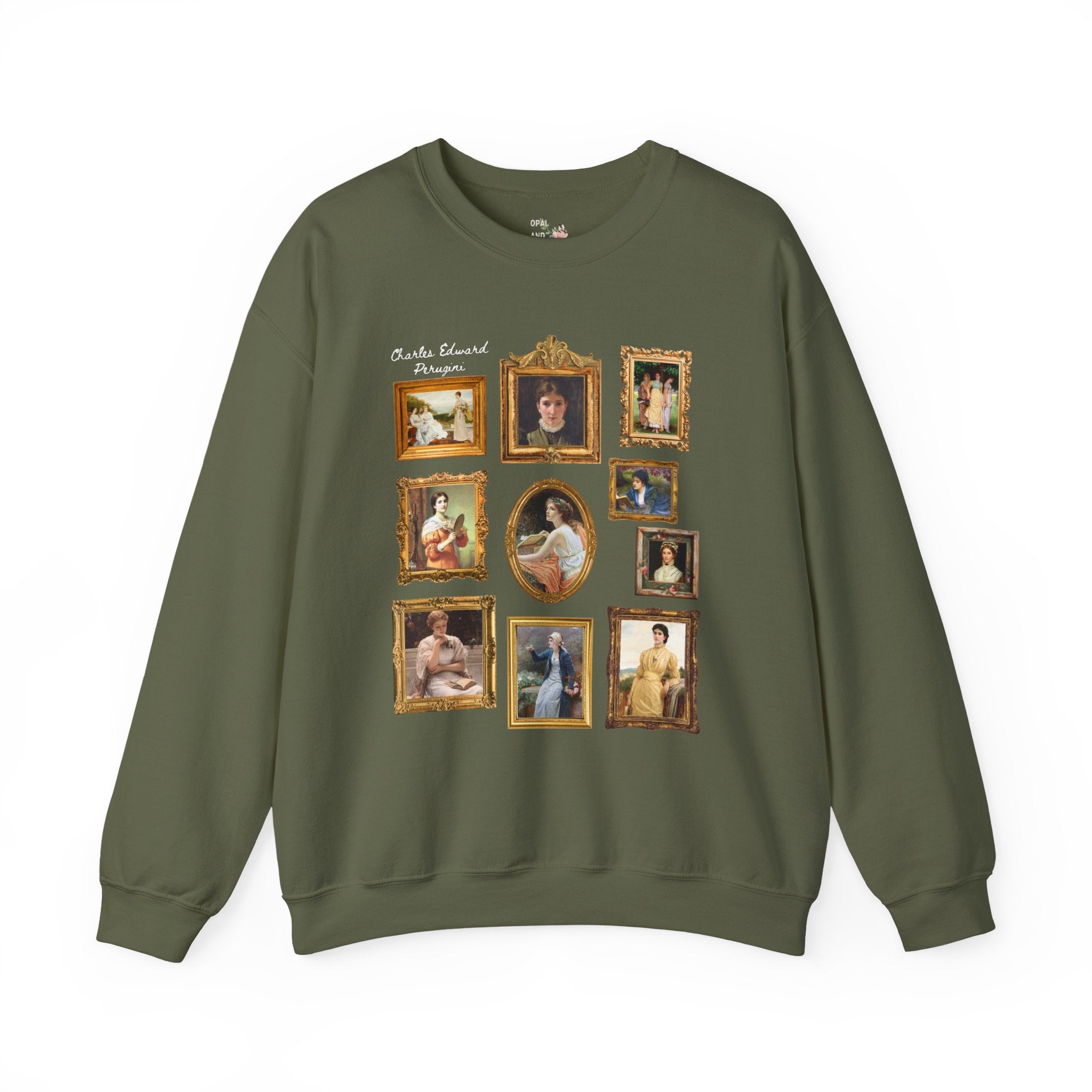 Charles Edward Perugini: Romantic and Victorian Art, Famous Paintings, Pre - Raphaelite European Art Movement, Humanites Major Sweatshirt - Opal and June
