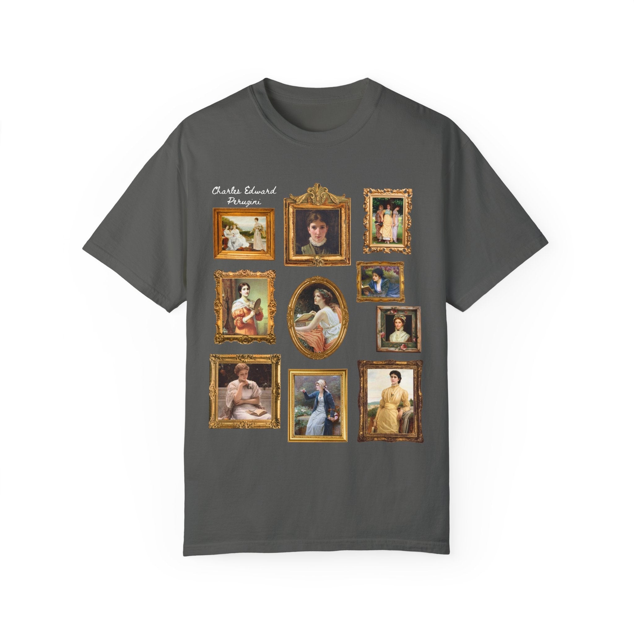 Charles Edward Perugini: Romantic and Victorian Art History, Famous Paintings, Pre - Raphaelite European Art Movement, Humanites Major T-Shirt - Opal and June