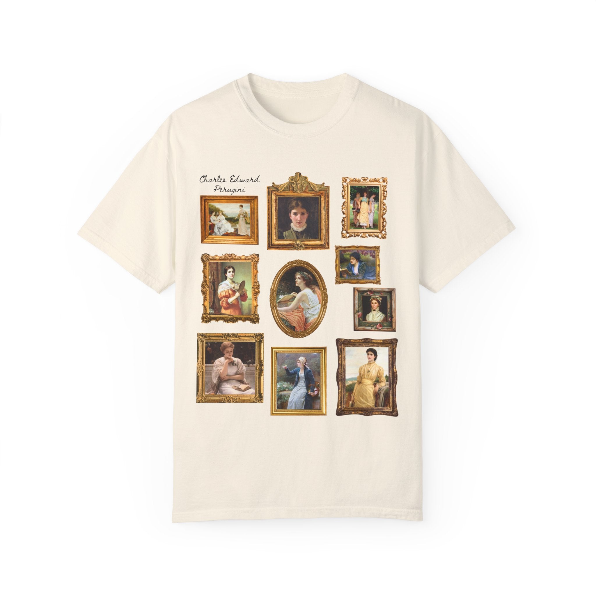 Charles Edward Perugini: Romantic and Victorian Art History, Famous Paintings, Pre - Raphaelite European Art Movement, Humanites Major T-Shirt - Opal and June