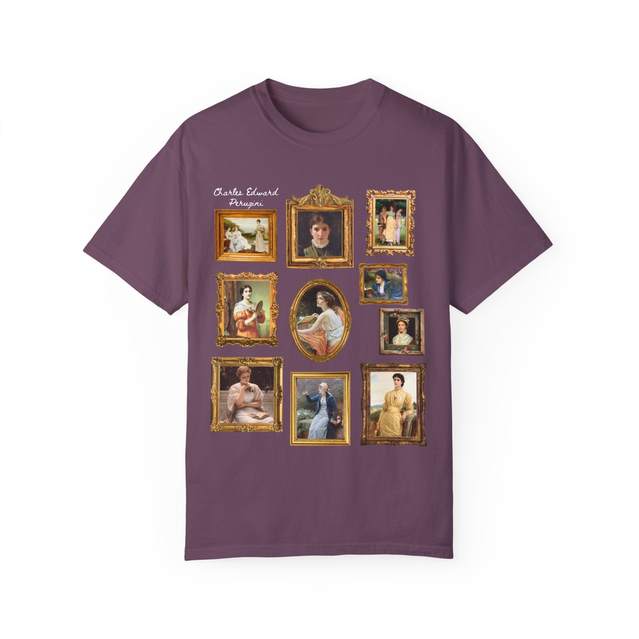 Charles Edward Perugini: Romantic and Victorian Art History, Famous Paintings, Pre - Raphaelite European Art Movement, Humanites Major T-Shirt - Opal and June