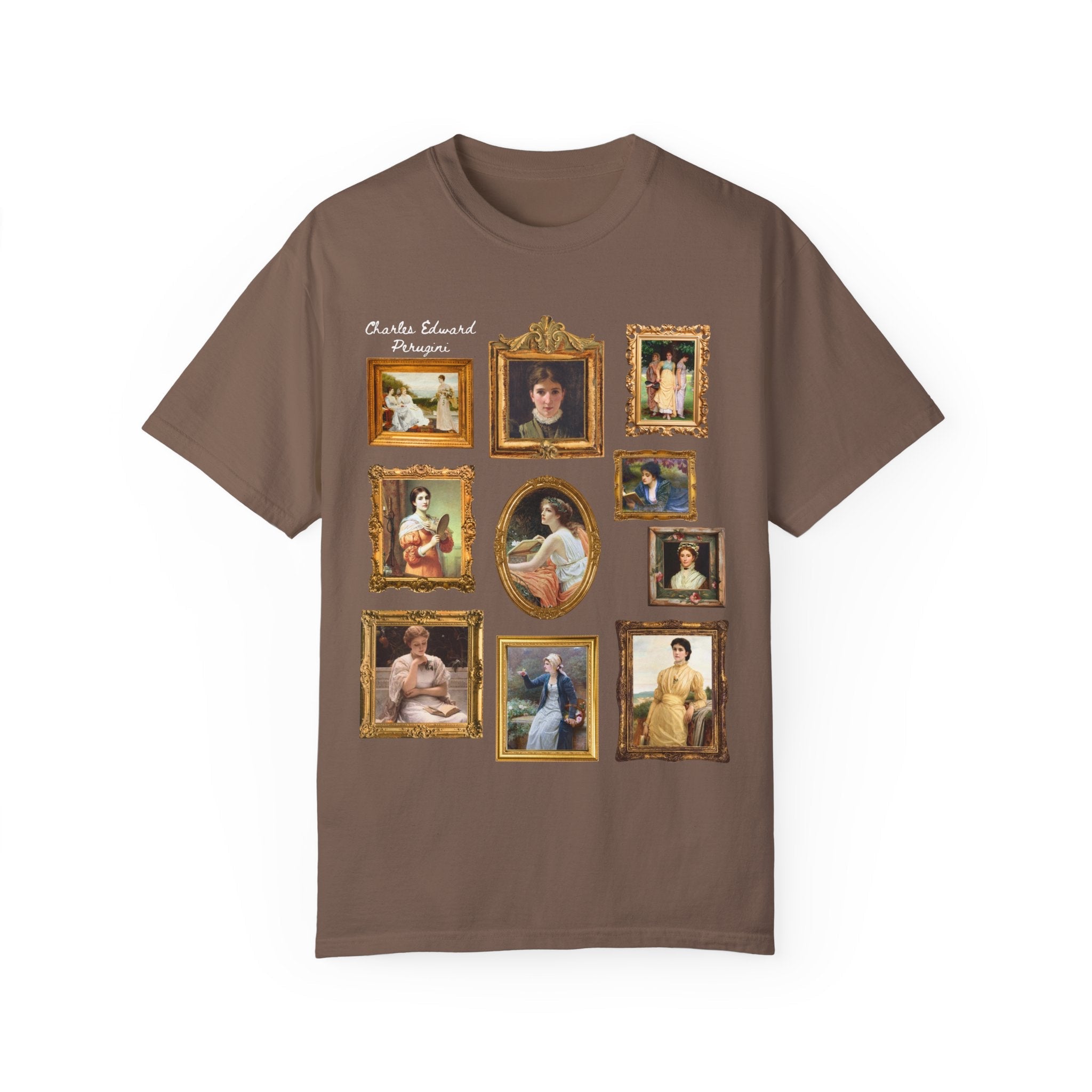 Charles Edward Perugini: Romantic and Victorian Art History, Famous Paintings, Pre - Raphaelite European Art Movement, Humanites Major T-Shirt - Opal and June