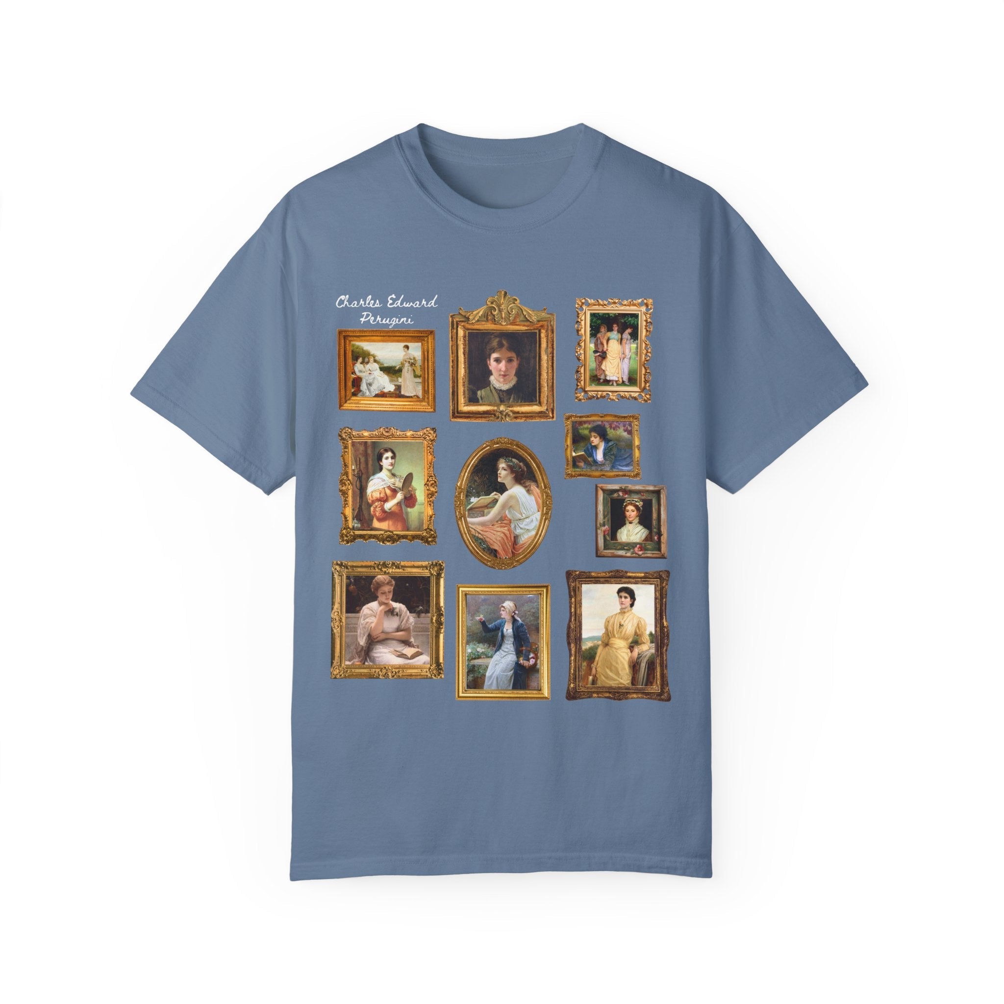 Charles Edward Perugini: Romantic and Victorian Art History, Famous Paintings, Pre - Raphaelite European Art Movement, Humanites Major T-Shirt - Opal and June