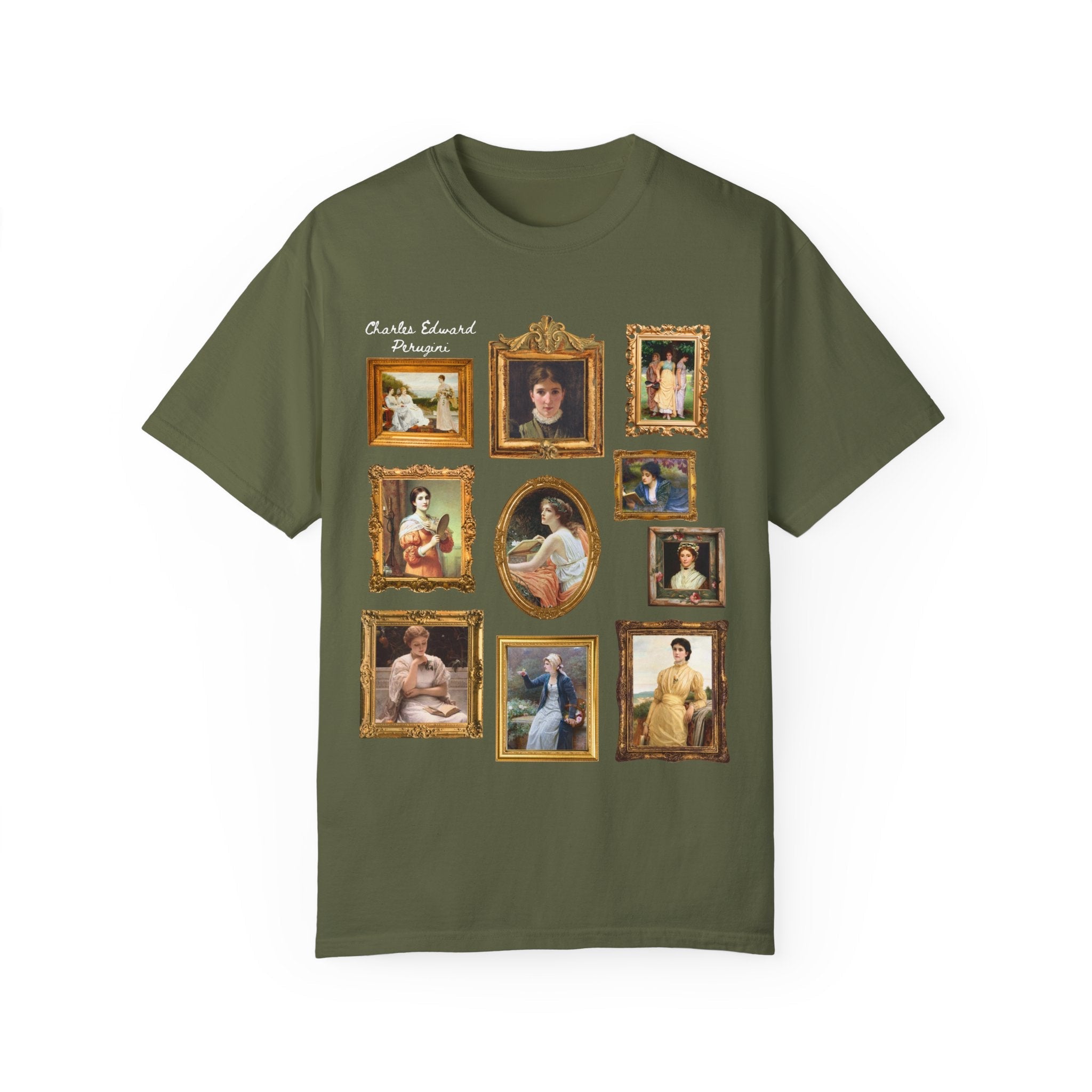 Charles Edward Perugini: Romantic and Victorian Art History, Famous Paintings, Pre - Raphaelite European Art Movement, Humanites Major T-Shirt - Opal and June