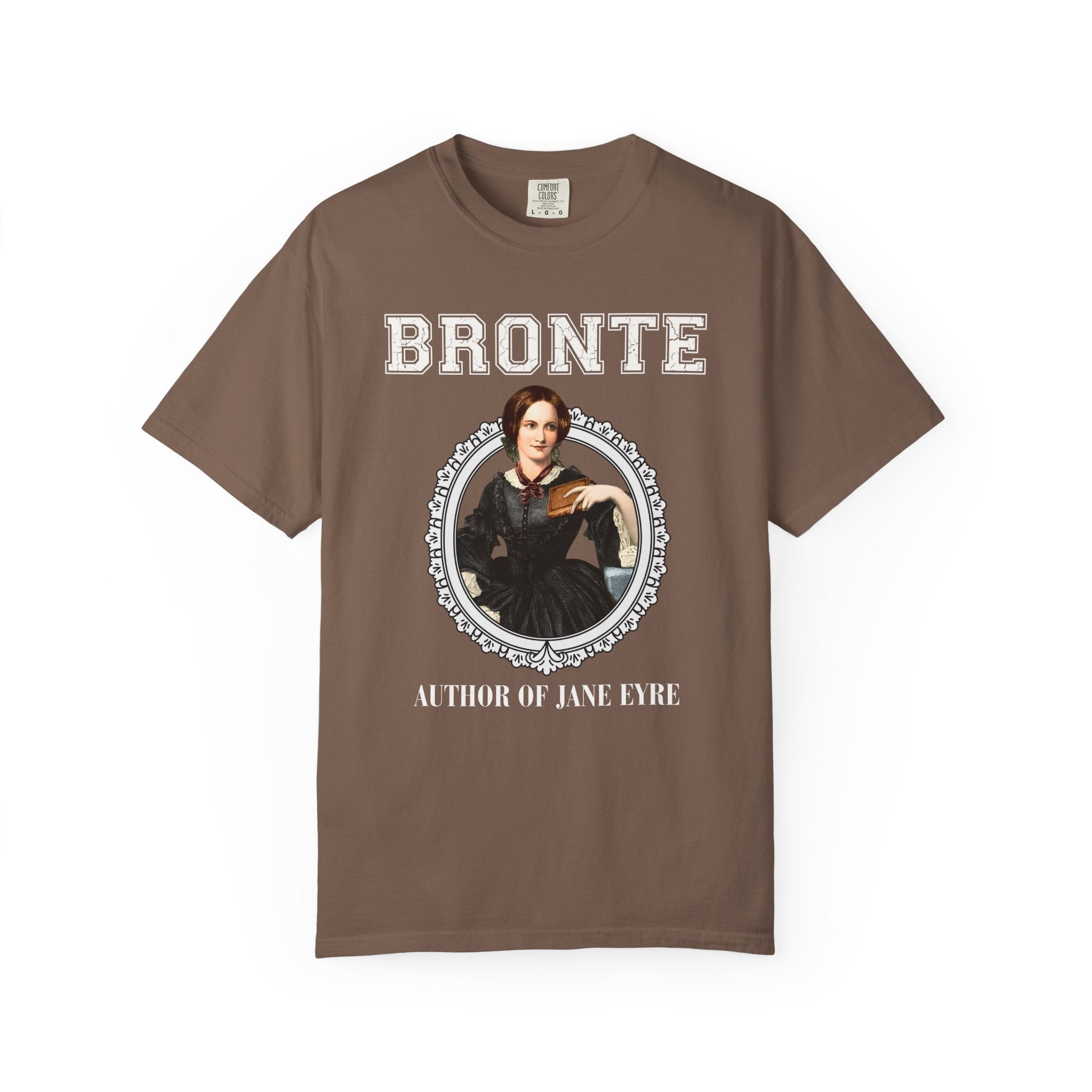 Charlotte Bronte: Author of Jane Eyre Tee Shirt - Opal and June
