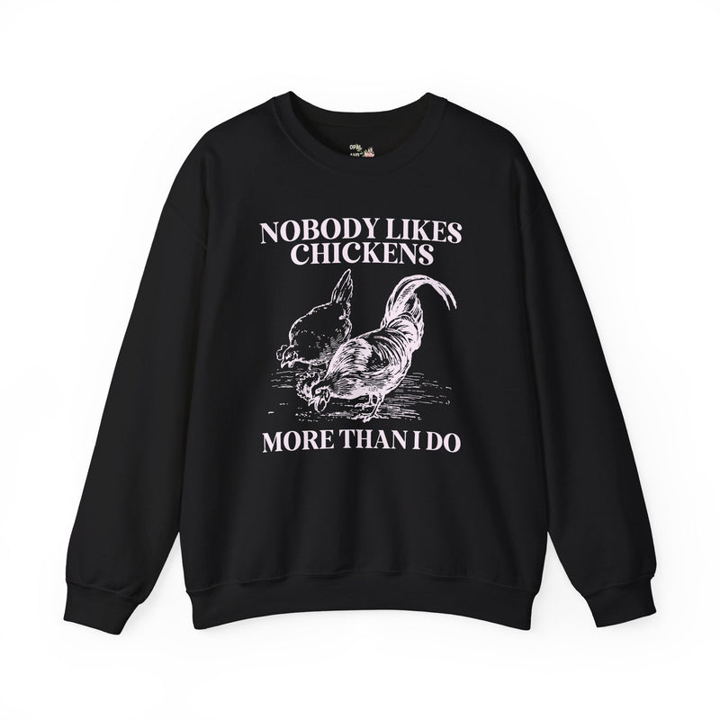 Chicken Lady Funny Saying Shirt, Funny and Cute Chicken Lover Gift for Mothers Day, 90s Throwback Sweatshirt, Hot Pink Aesthetic for Farmer - Opal and June