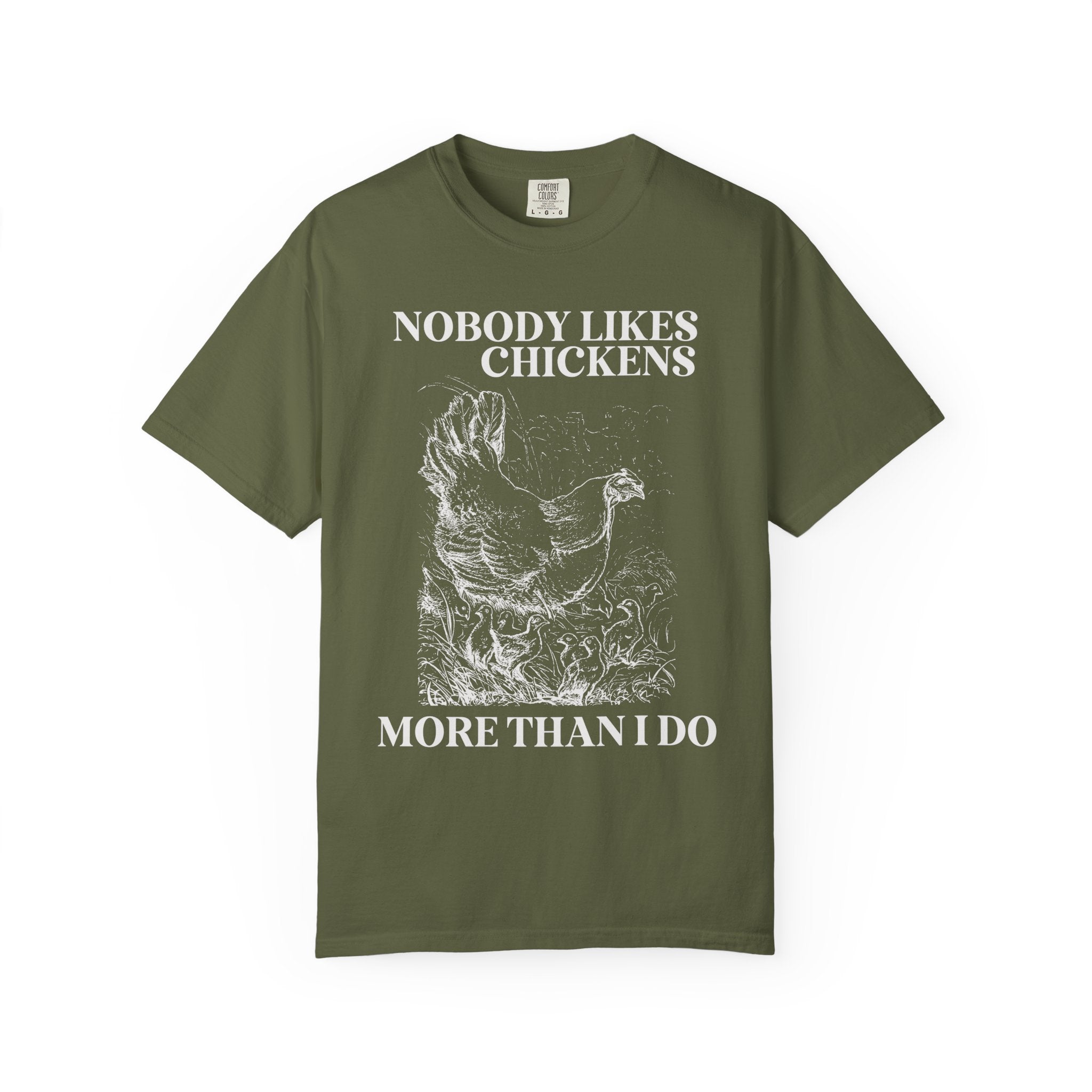 Chicken Lady Funny Saying Shirt, Funny and Cute Chicken Lover Mothers Day Gift, 90s Throwback Shirt, Retro Grunge Aesthetic Tee for Farmer - Opal and June