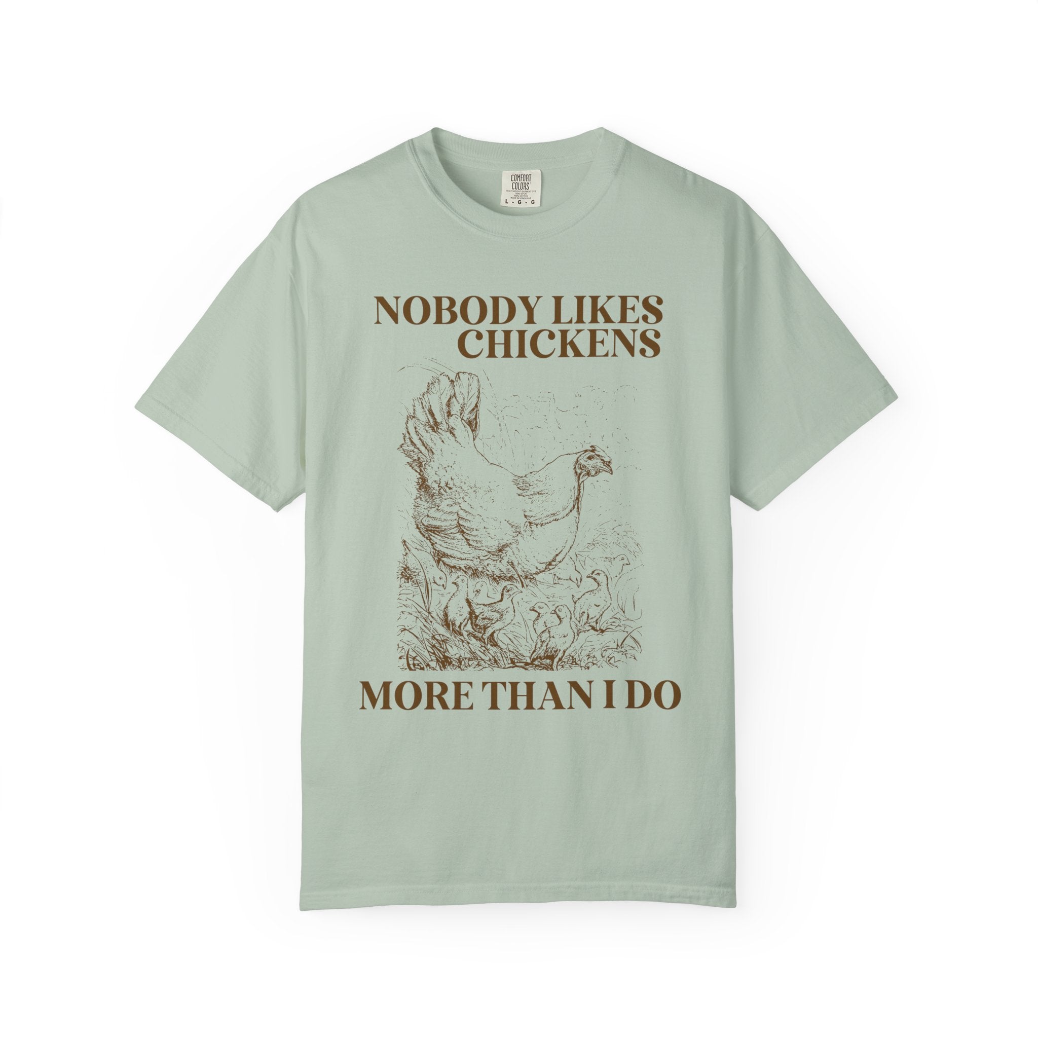 Chicken Lady Funny Saying Shirt, Funny and Cute Chicken Lover Mothers Day Gift, 90s Throwback Shirt, Retro Grunge Aesthetic Tee for Farmer - Opal and June