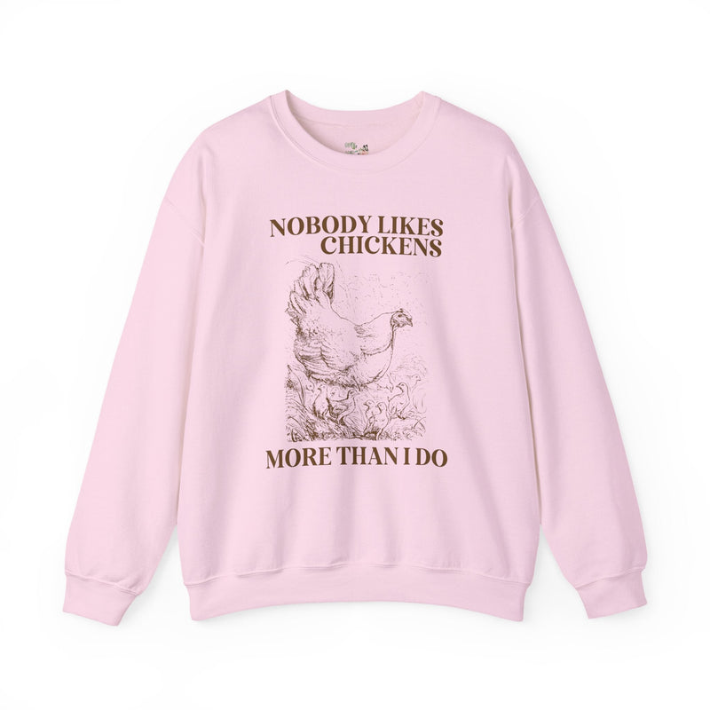 Chicken Lady Funny Saying Sweatshirt, Funny and Cute Chicken Lover Mothers Day Gift, 90s Throwback, Retro Grunge Aesthetic Shirt for Farmer - Opal and June