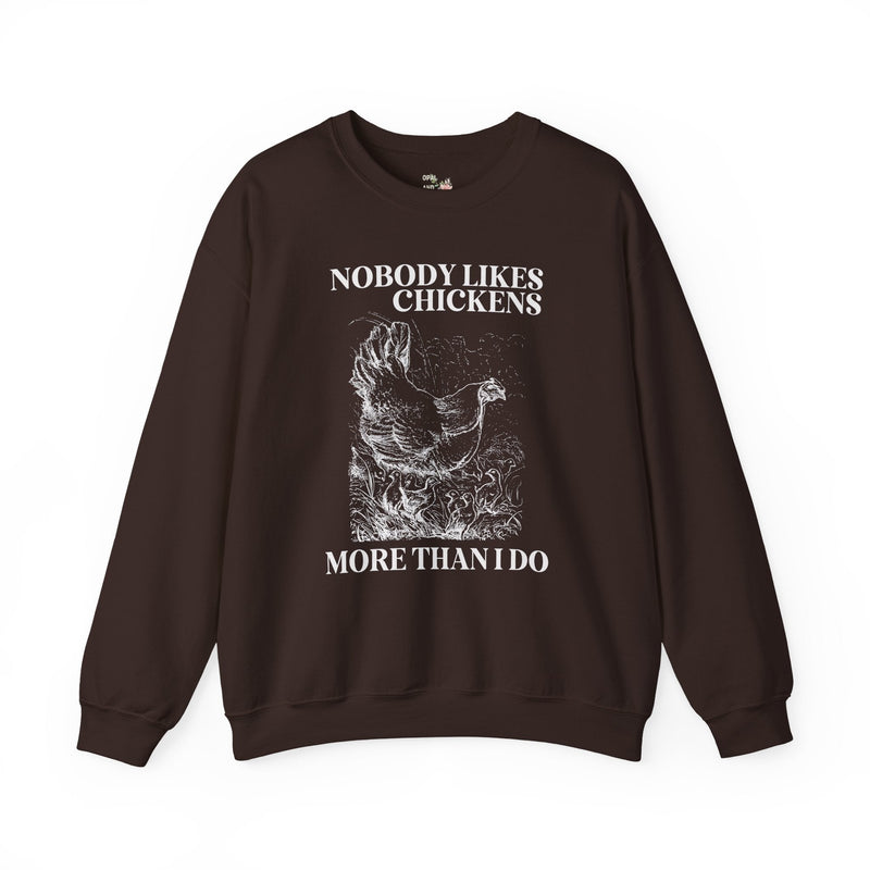 Chicken Lady Funny Saying Sweatshirt, Funny and Cute Chicken Lover Mothers Day Gift, 90s Throwback, Retro Grunge Aesthetic Shirt for Farmer - Opal and June