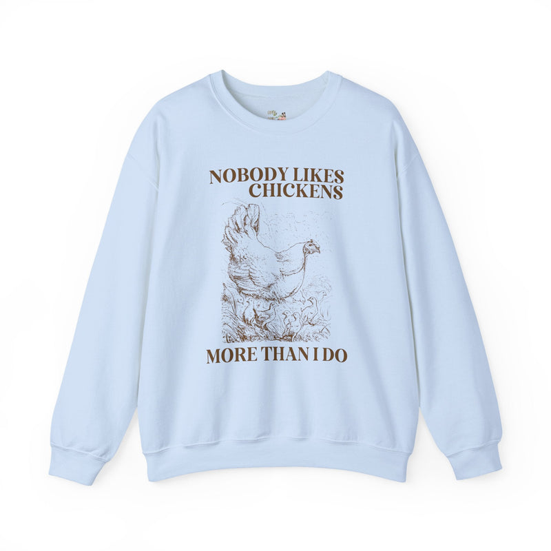 Chicken Lady Funny Saying Sweatshirt, Funny and Cute Chicken Lover Mothers Day Gift, 90s Throwback, Retro Grunge Aesthetic Shirt for Farmer - Opal and June