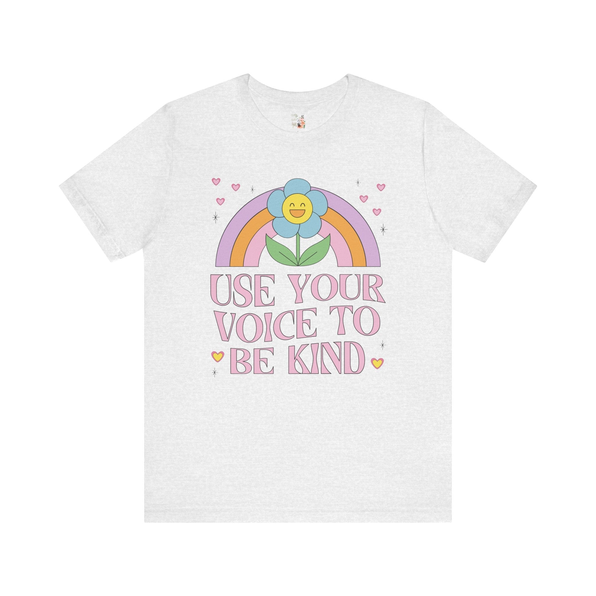 Choose Kindness Shirt with Flower and Rainbow - Opal and June
