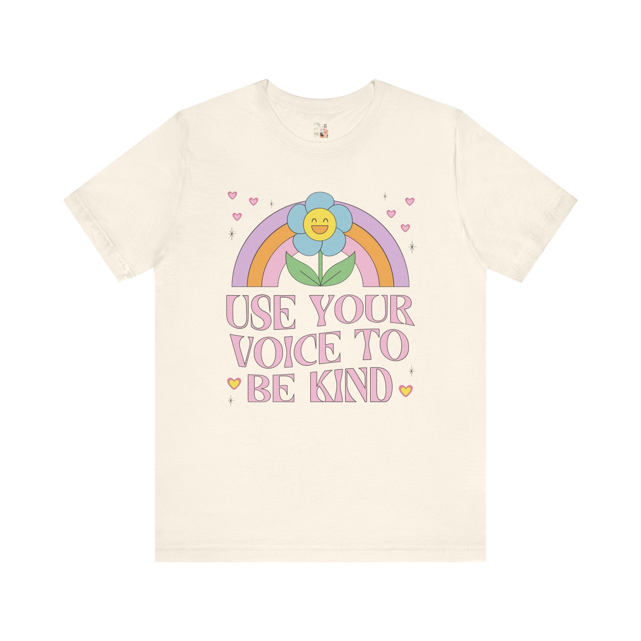 Choose Kindness Shirt with Flower and Rainbow - Opal and June