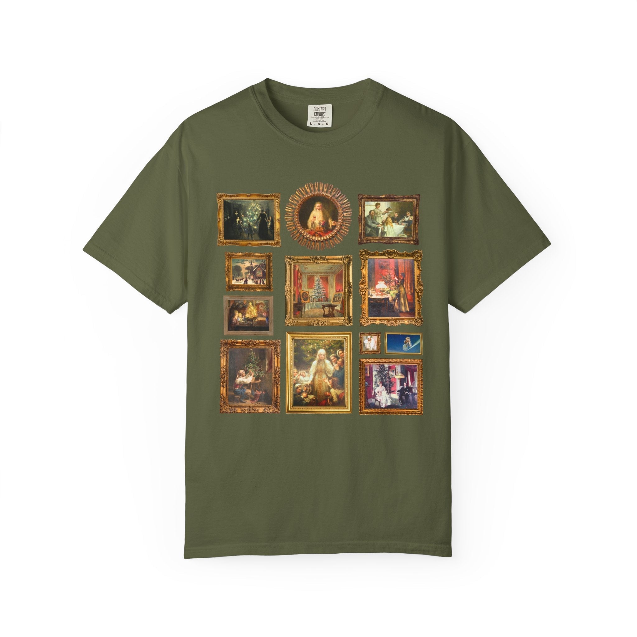 Christmas Art History Tee Shirt - Opal and June