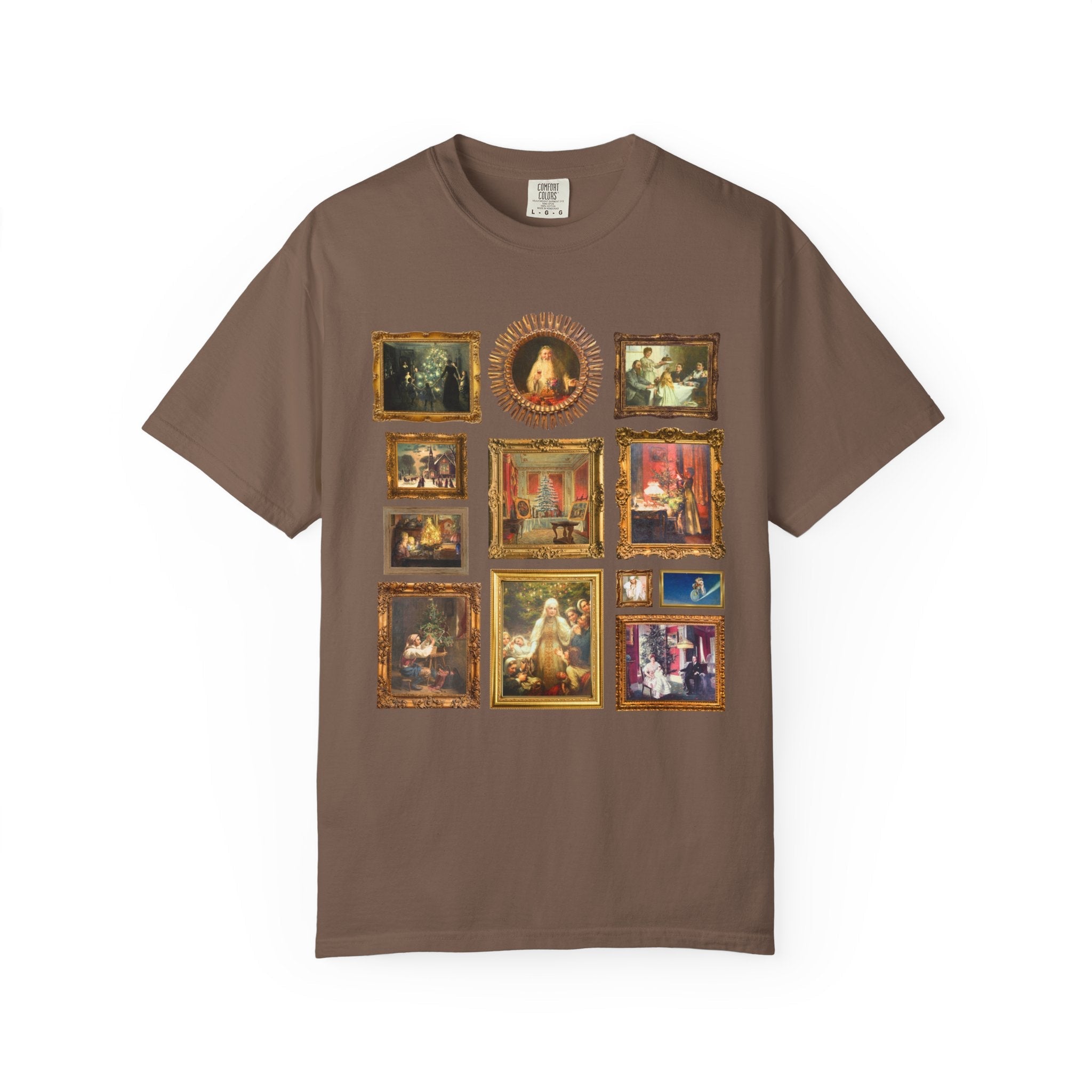 Christmas Art History Tee Shirt - Opal and June