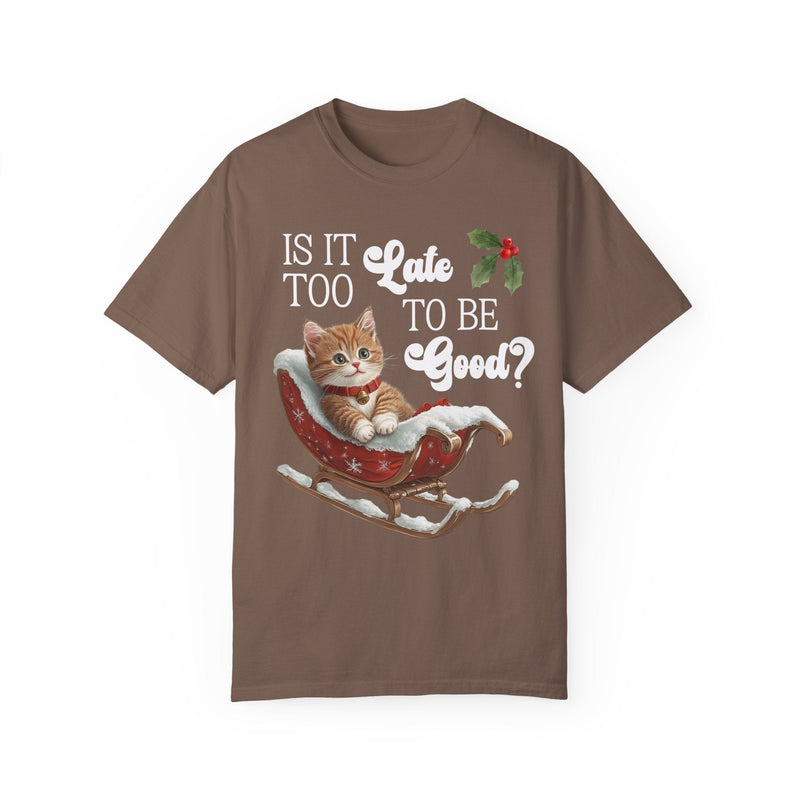 Christmas Cat Lover Tee Shirt for Cat Mom or Cat Dad - Opal and June