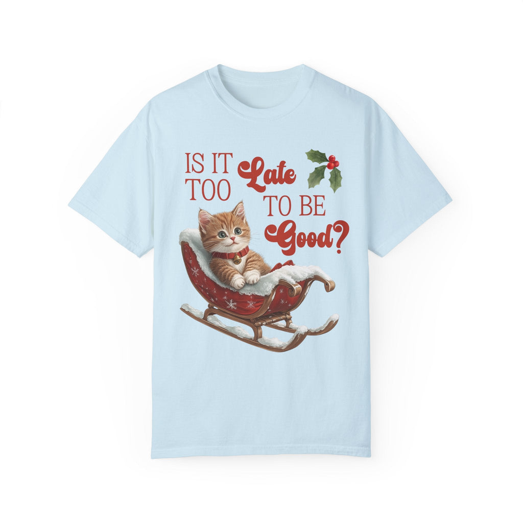 Christmas Cat Lover Tee Shirt for Cat Mom or Cat Dad - Opal and June