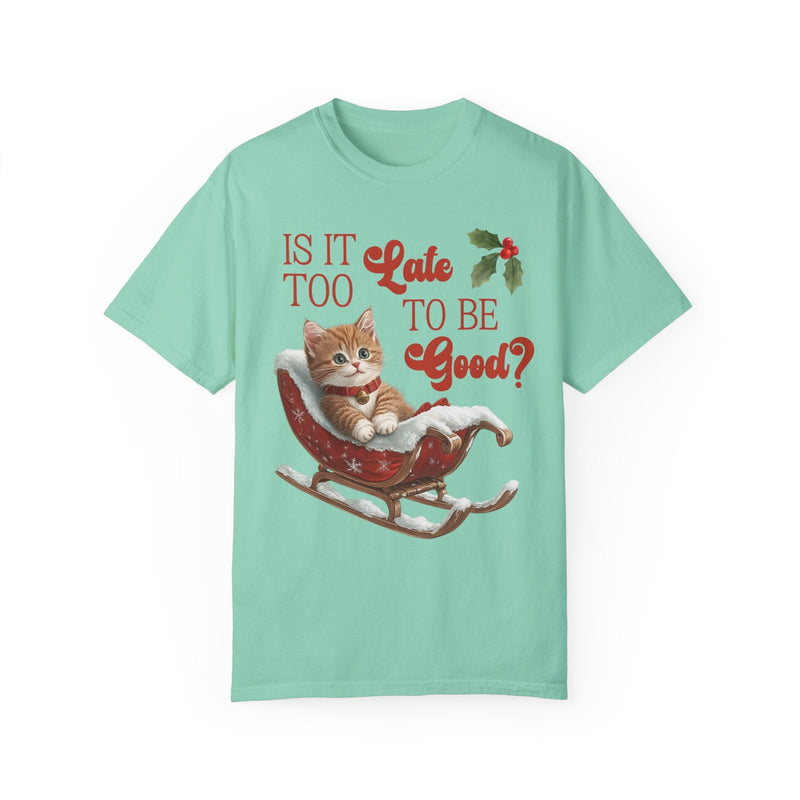 Christmas Cat Lover Tee Shirt for Cat Mom or Cat Dad - Opal and June