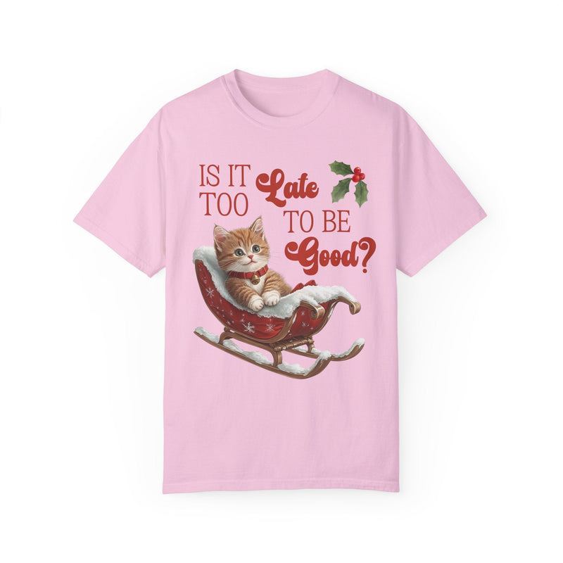 Christmas Cat Lover Tee Shirt for Cat Mom or Cat Dad - Opal and June