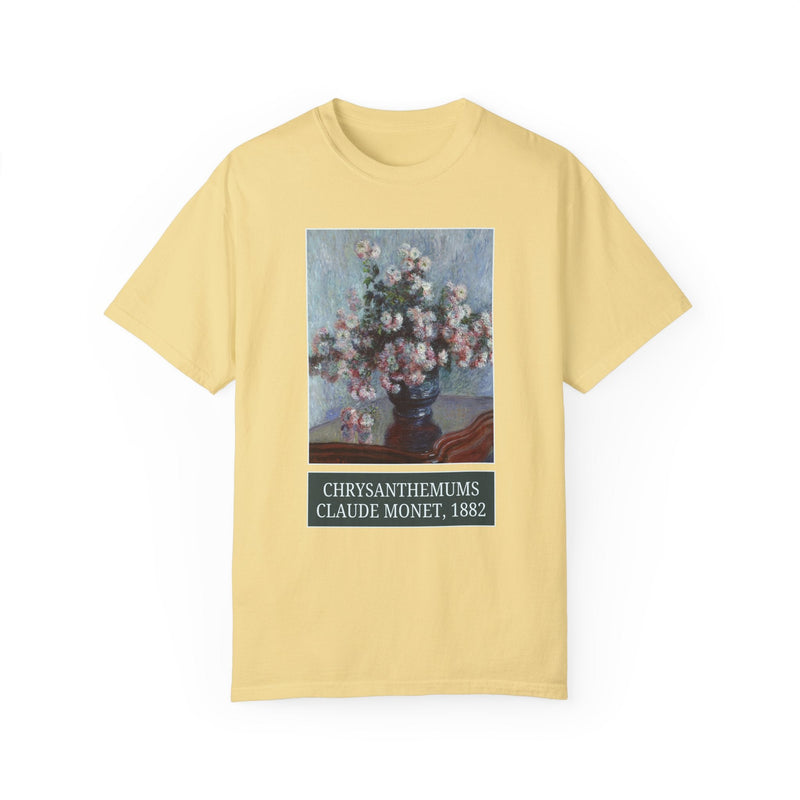 Chrysanthemums by Claude Monet: Tee Shirt - Opal and June