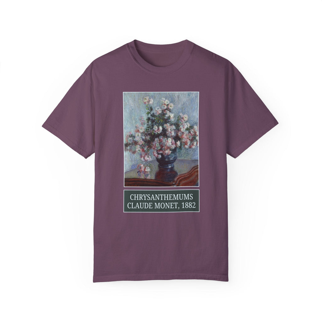 Chrysanthemums by Claude Monet: Tee Shirt - Opal and June