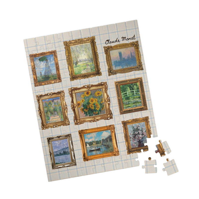 Claude Monet Paintings Puzzle - Opal and June