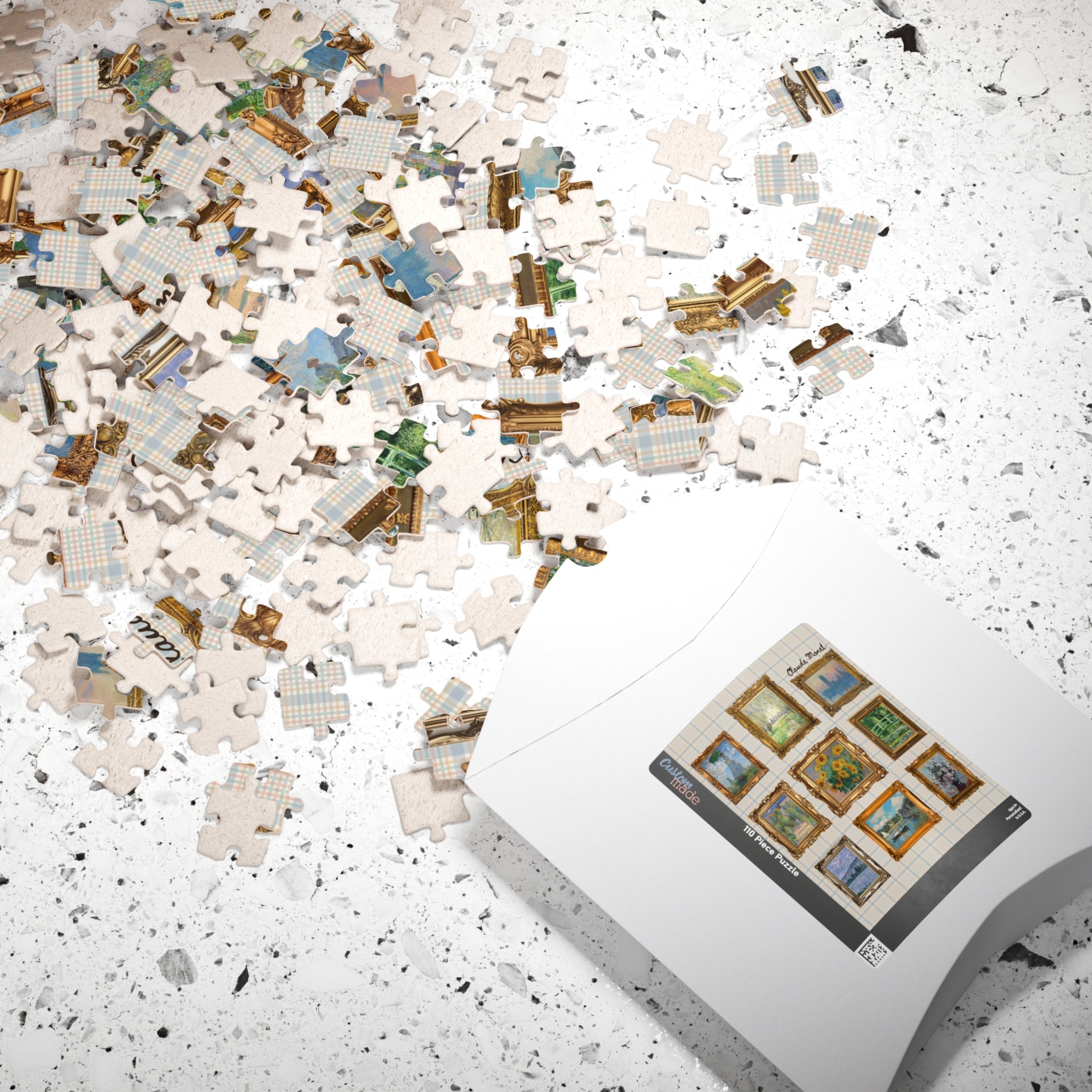 Claude Monet Paintings Puzzle - Opal and June