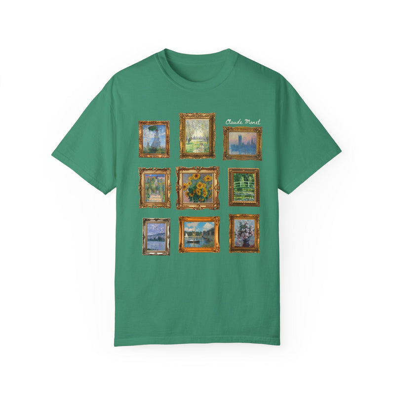 Claude Monet Tee: Gallery Wall - Opal and June