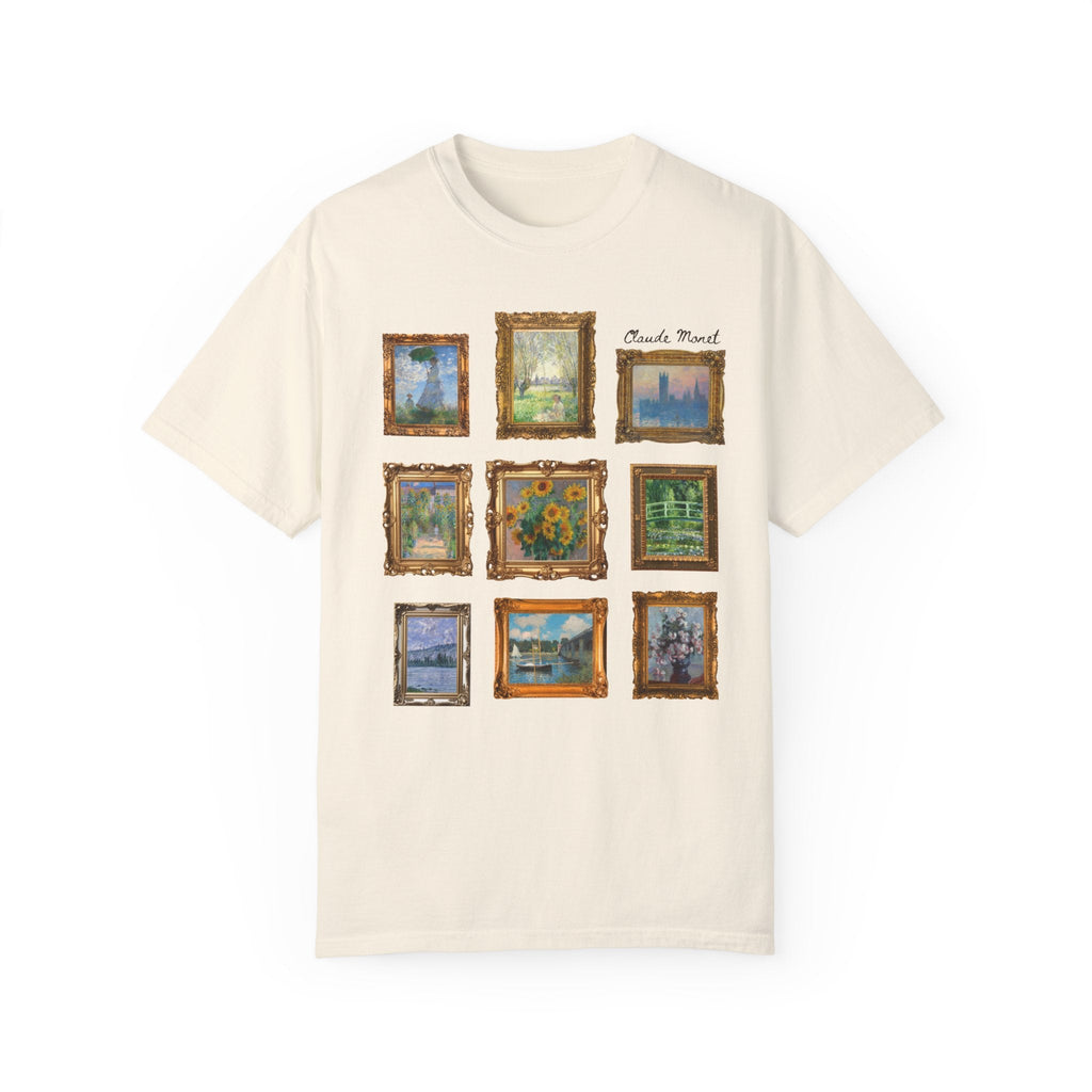 Claude Monet Tee: Gallery Wall - Opal and June