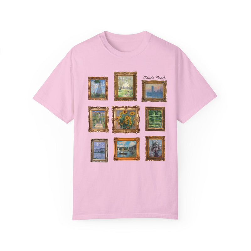 Claude Monet Tee: Gallery Wall - Opal and June