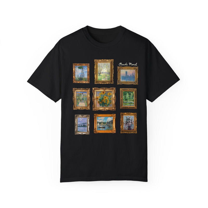 Claude Monet Tee: Gallery Wall - Opal and June