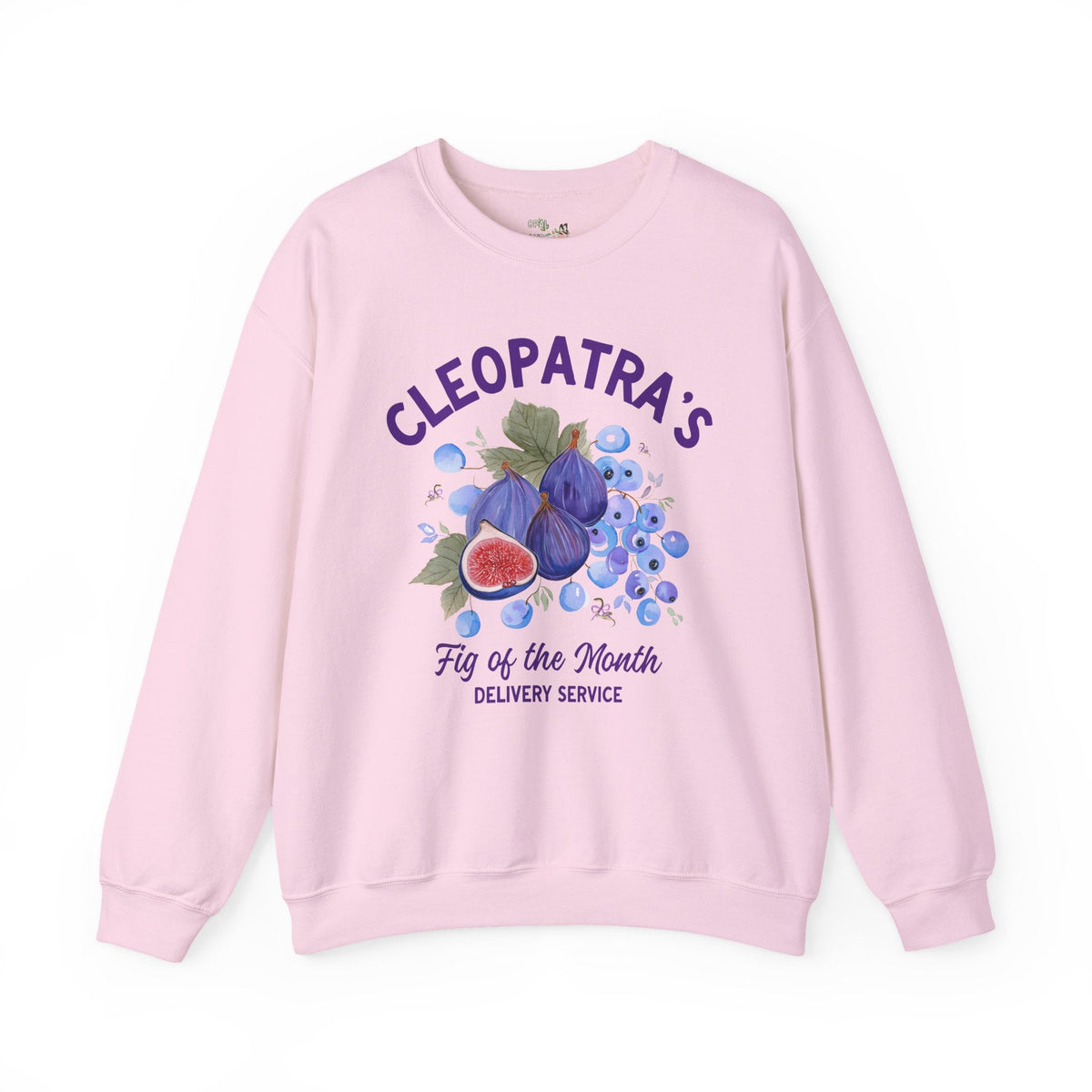 Cleopatra's Fig Delivery Sweatshirt: Ancient Egyptian Roman History Crewneck with Historian, Royal History Buff Shirt - Opal and June