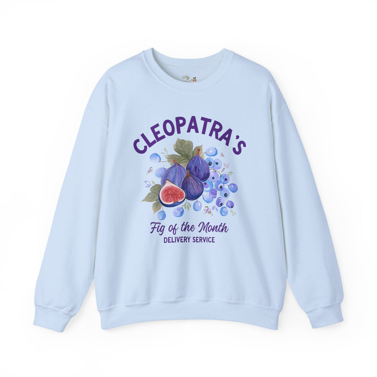 Cleopatra's Fig Delivery Sweatshirt: Ancient Egyptian Roman History Crewneck with Historian, Royal History Buff Shirt - Opal and June